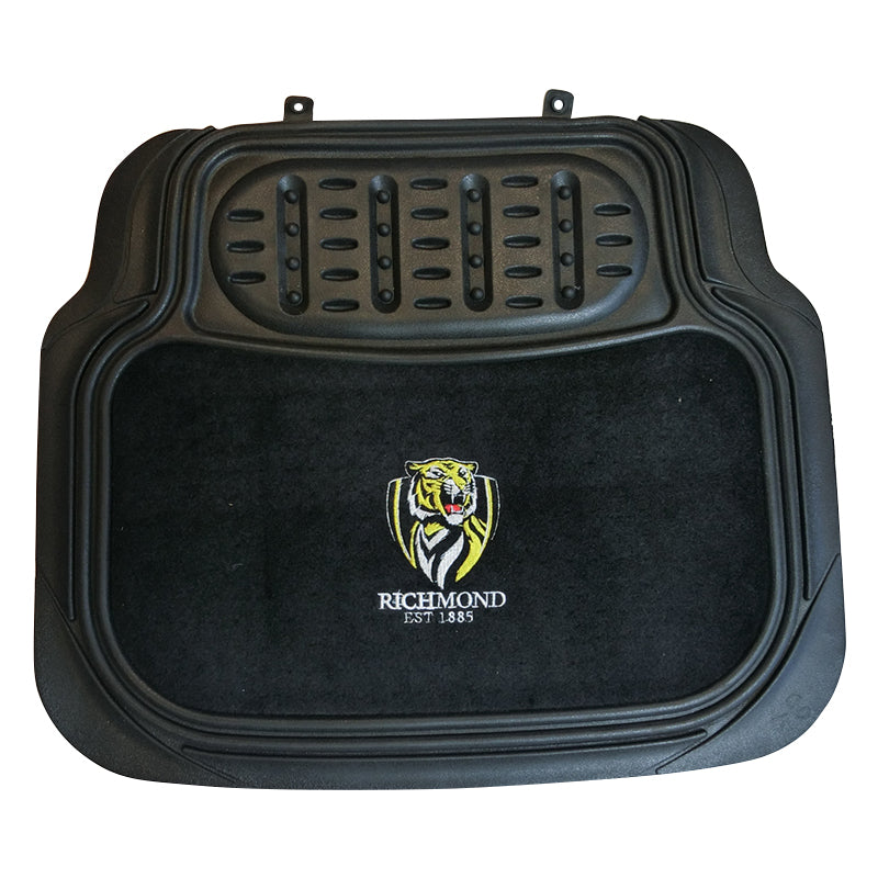 Premium AFL Richmond Tigers Car Floor Mats Set of 4 - Durable Auto Accessories for Cars, SUVs & Trucks | Perfect for Sports Fans & Team Pride