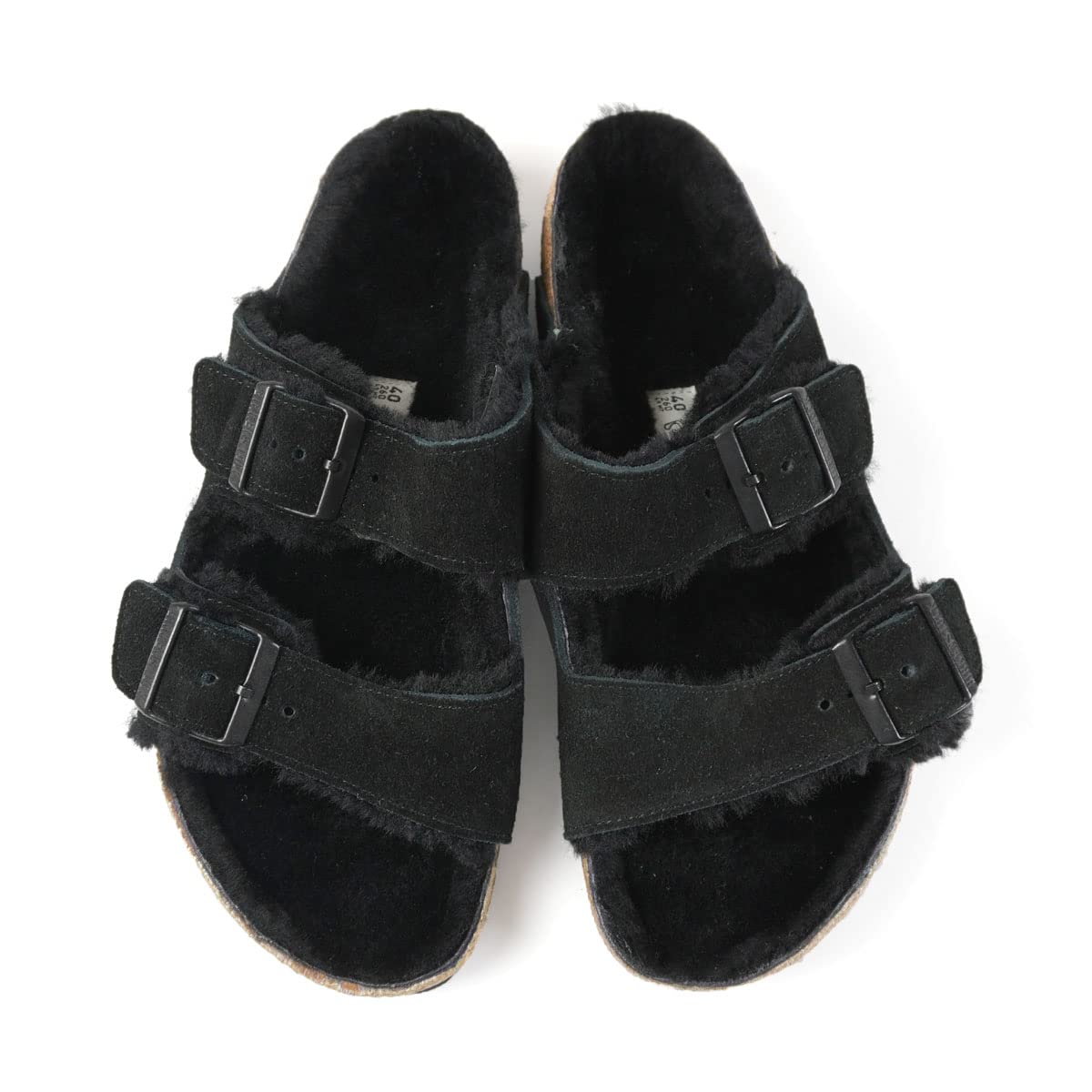 Birkenstock Arizona Men's Sandals Size 43 - Comfortable Black Leather Footbed Sandals for Walking, Travel & Casual Wear