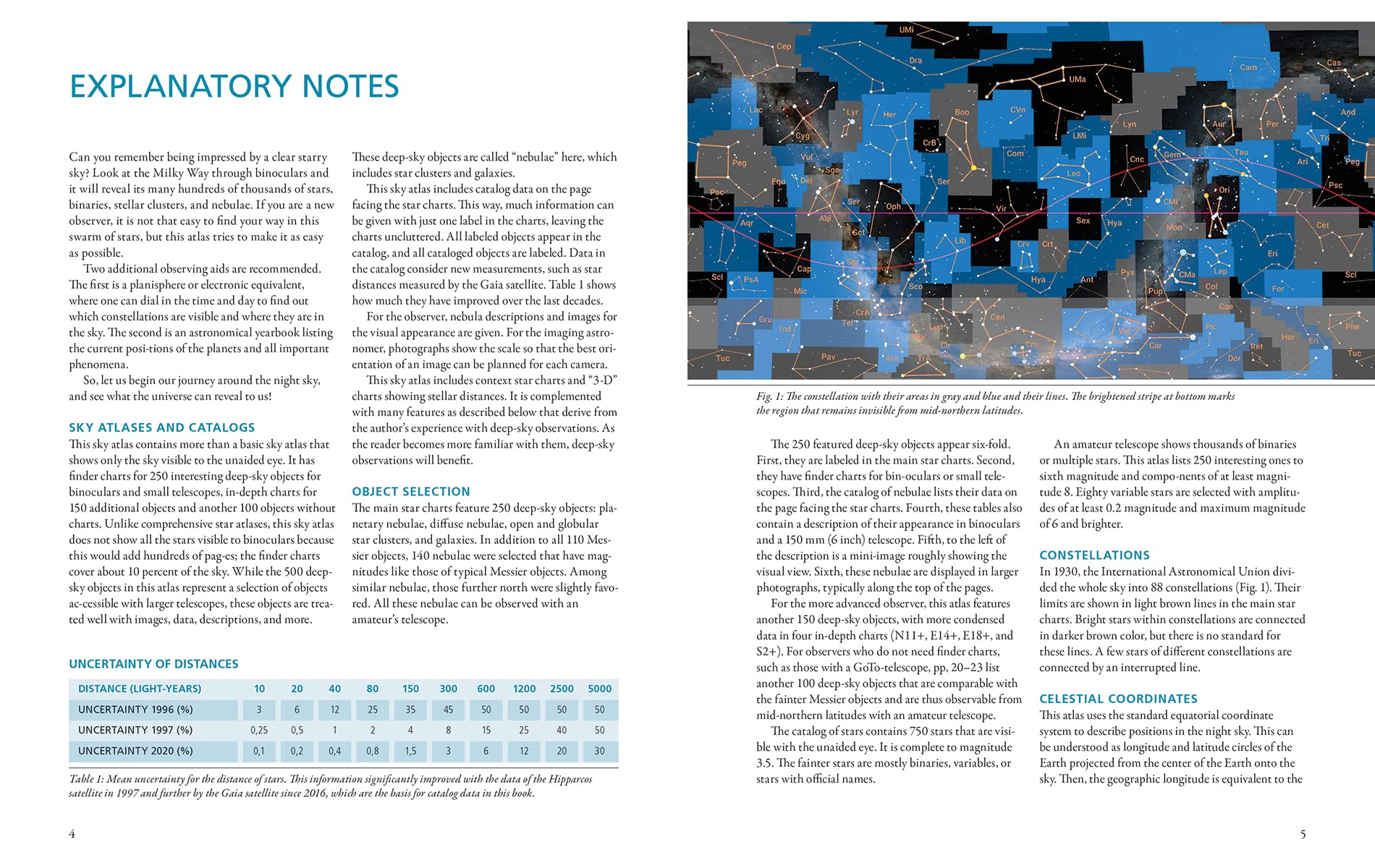 Observer's Sky Atlas: The 500 Best Deep Sky Objects With Charts and Images - Astronomy Guide for Stargazers, Amateur Astronomers & Night Sky Observation Enthusiasts - Perfect for Backyard Telescopes & Astrophotography