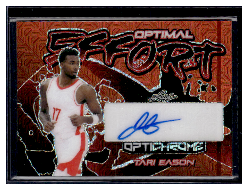 2022 Leaf Optichrome Basketball Tari Eason Optimal Effort Auto #OE TE1 /2 - Rare Collectible for Basketball Fans & Sports Memorabilia Enthusiasts