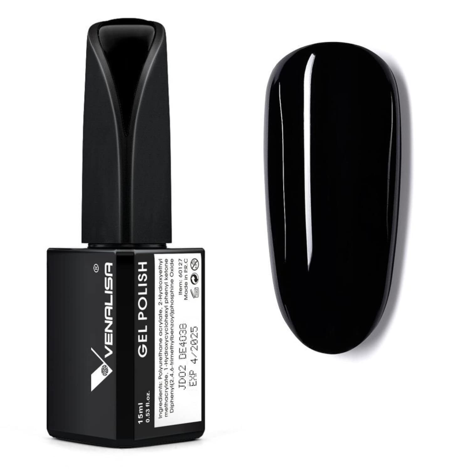 VENALISA UV Gel Polish 15ml - Soak Off Nail Art for Salon & Home DIY (JD02)