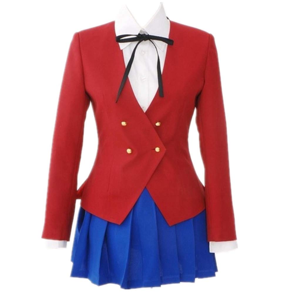 Toradora Anime Cosplay Costume - Tiger Dragon Aisaka Taiga School Uniform for Halloween, Anime Conventions & Cosplay Events - Perfect for Halloween Parties, Comic Con, and Anime Themed Events