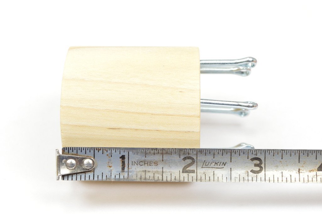 Premium Wooden Knitting Spool for Paracord Bracelets, DIY Crafts & Macrame - Perfect for Handmade Jewelry, Survival Gear & Home Decor Projects