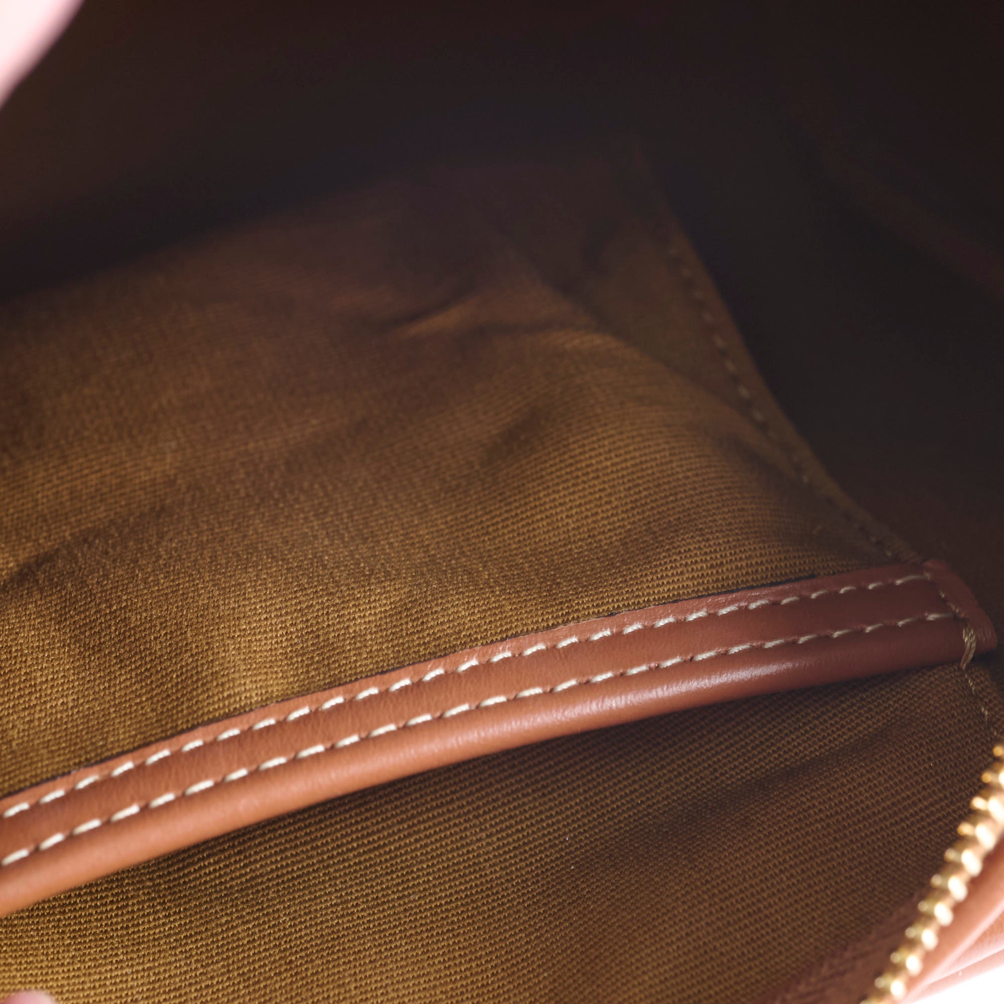 Celine Boston Small Triomphe Bag in Beige/Tan - Luxury Leather Crossbody Handbag for Women, Perfect for Work, Travel & Everyday Use