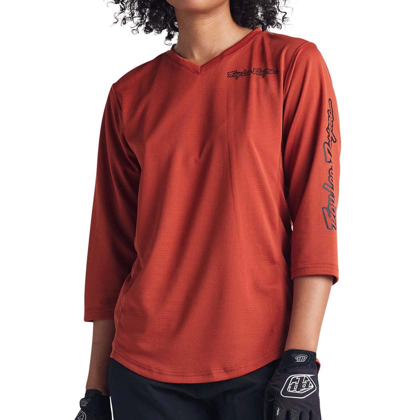Women's Mischief Jersey Solid Henna T-Shirt - Soft Cotton Casual Tee for Everyday Wear, Lounge & Outfits