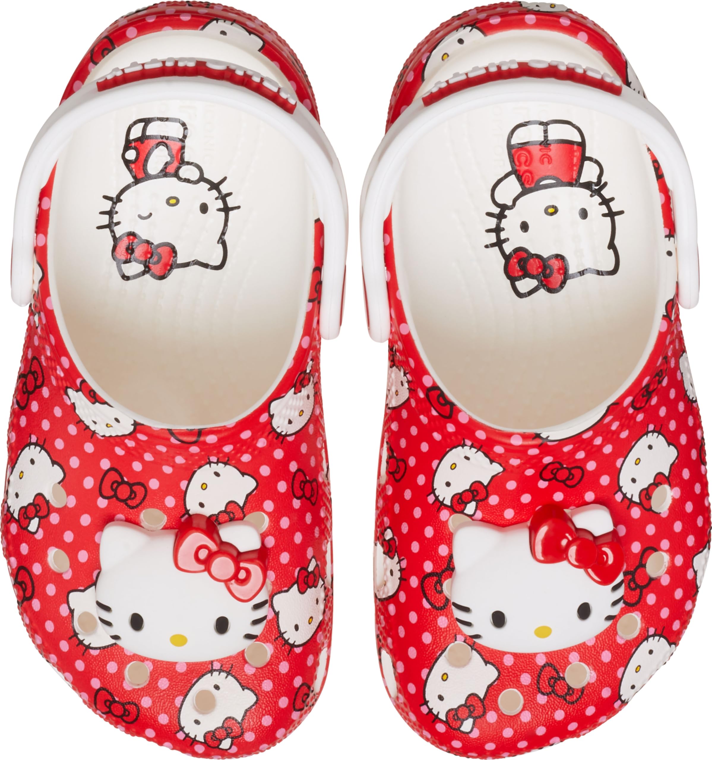 Crocs Unisex-Child Sanrio Hello Kitty & Friends Classic Clogs (Toddler) | Comfortable Kids Water Shoes for Beach, Pool & Playtime | Lightweight & Slip-Resistant Sandals for Boys & Girls