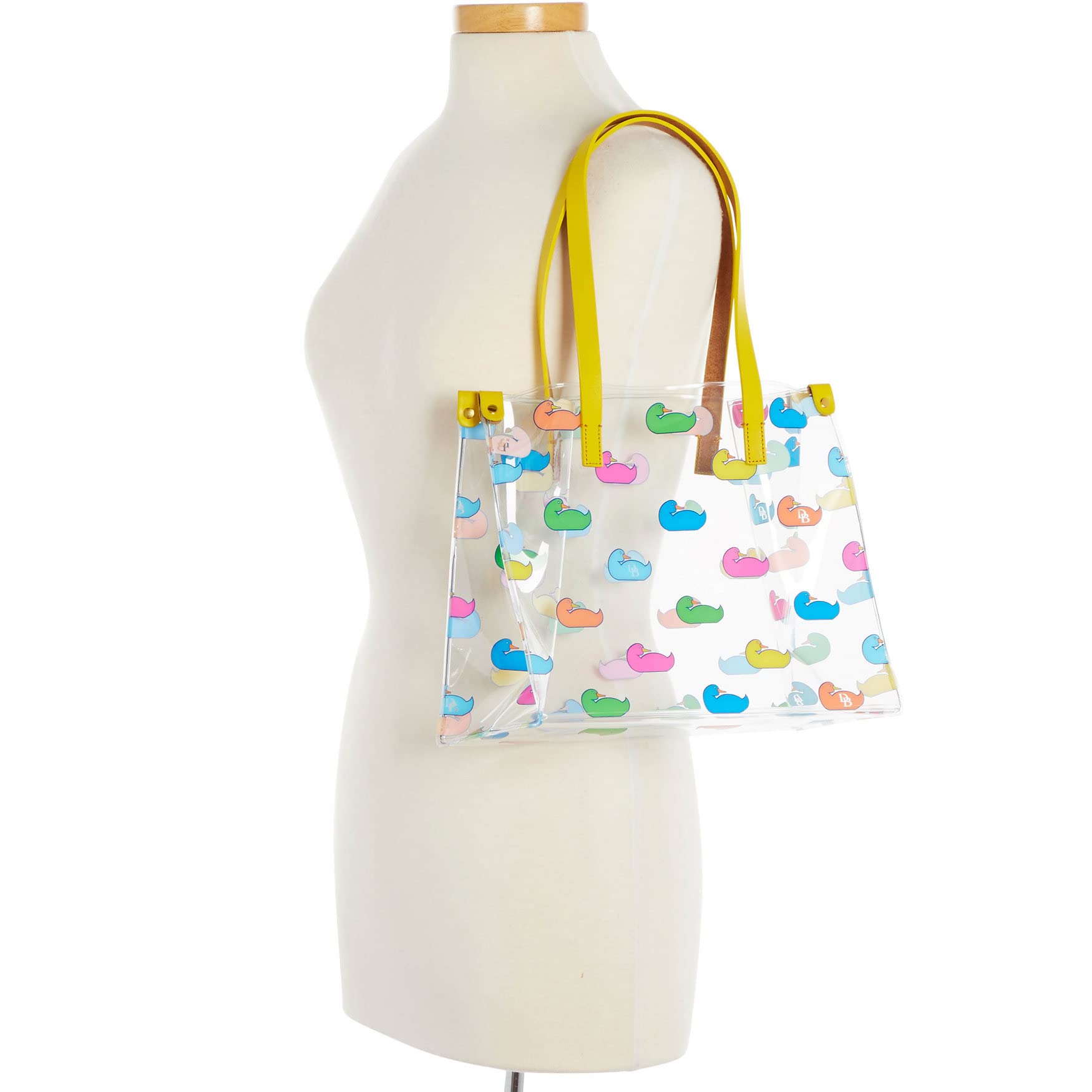 Dooney & Bourke Medium Multi Duck Tote Handbag for Women - Stylish Waterproof Leather Shopper Bag for Work, Travel & Everyday Use