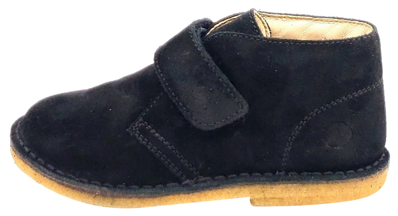 Naturino Kids' Chukka Boots for Boys and Girls - Nero Black Suede Leather | Comfortable School Shoes & Casual Outdoor Footwear for Children