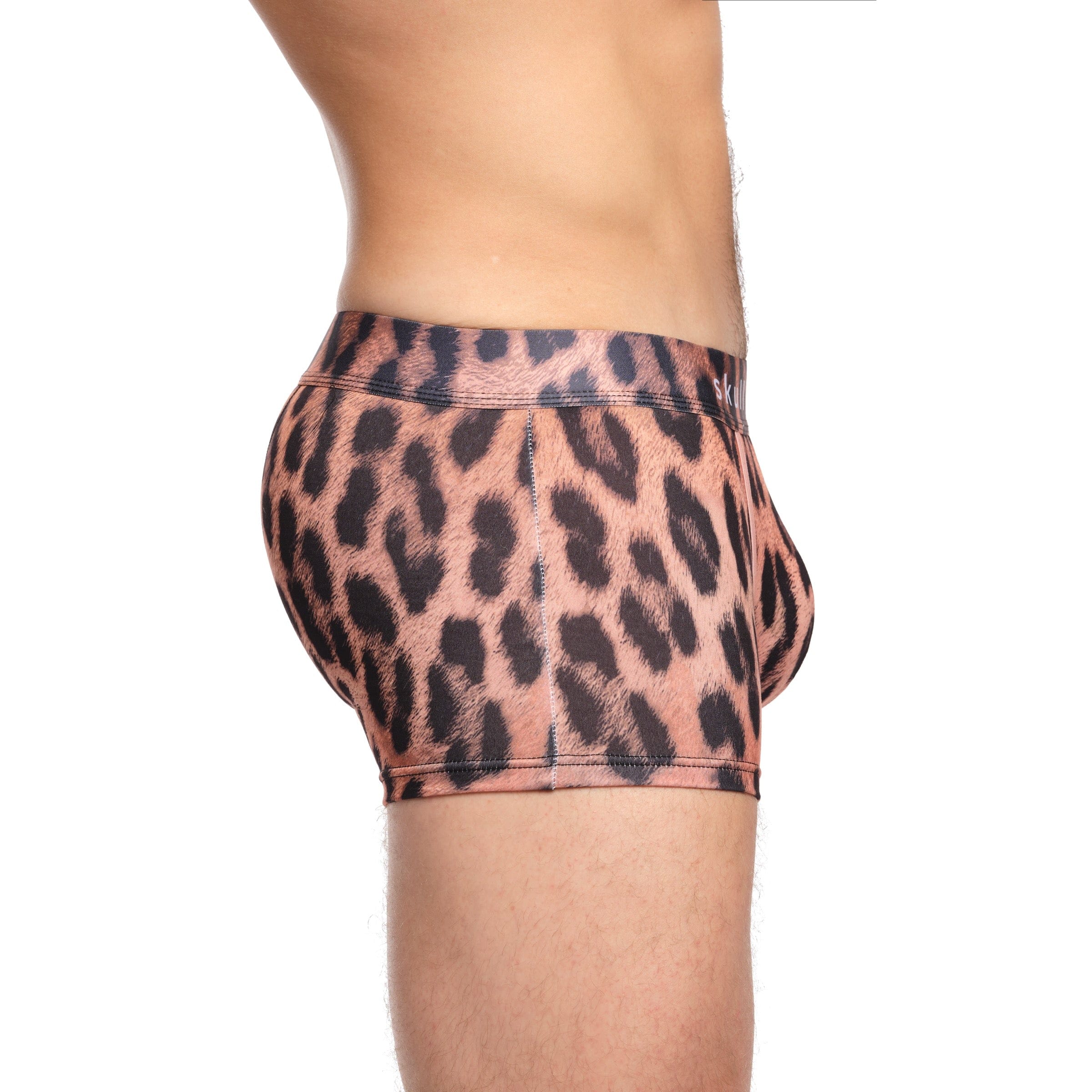 Stylish Furry Animal Print Swim Trunks for Men - Comfortable & Trendy Beachwear for Pool, Vacation & Summer Outings