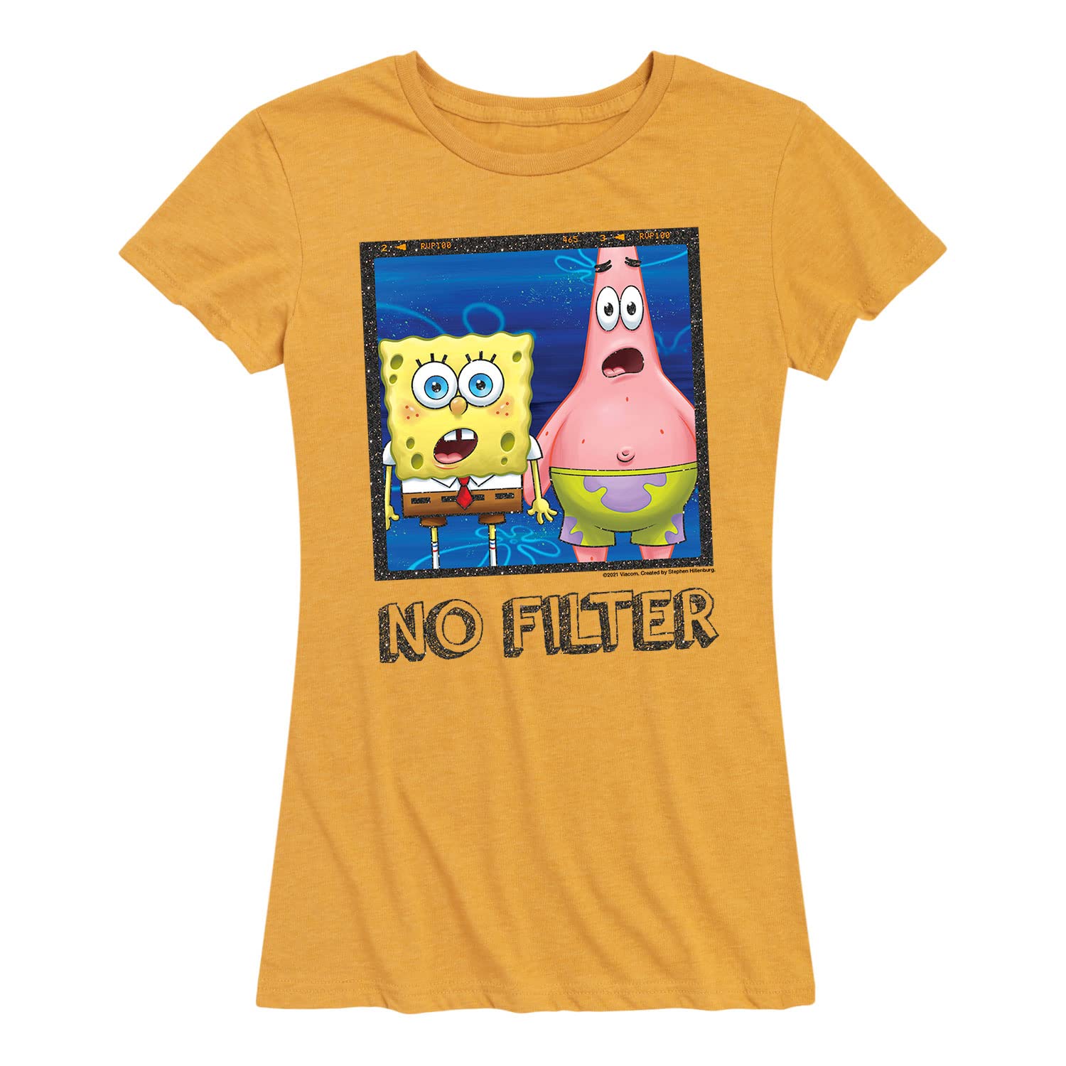 SpongeBob SquarePants & Patrick Women's Friendship T-Shirt | Soft Cotton Graphic Tee | Casual Outfit for Best Friend Gifts & Fun Summer Wear