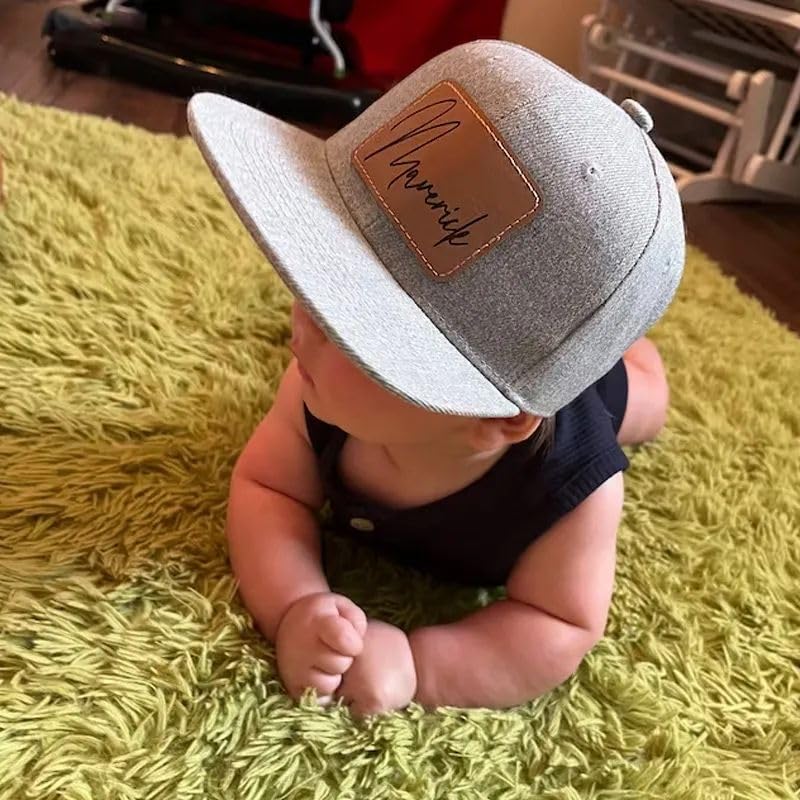 Personalized Toddler Baseball Caps with Names - Custom Trucker Hats for Boys & Girls - Father & Son Matching Hats for Outdoor Activities, Sports & Family Photos