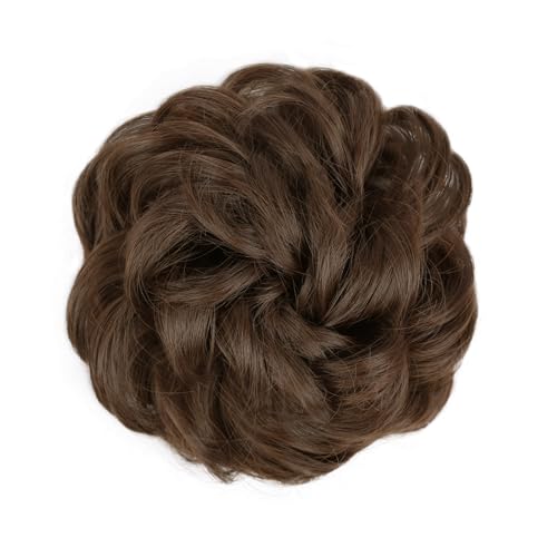 Curly&8# (Medium chestnut Brown)