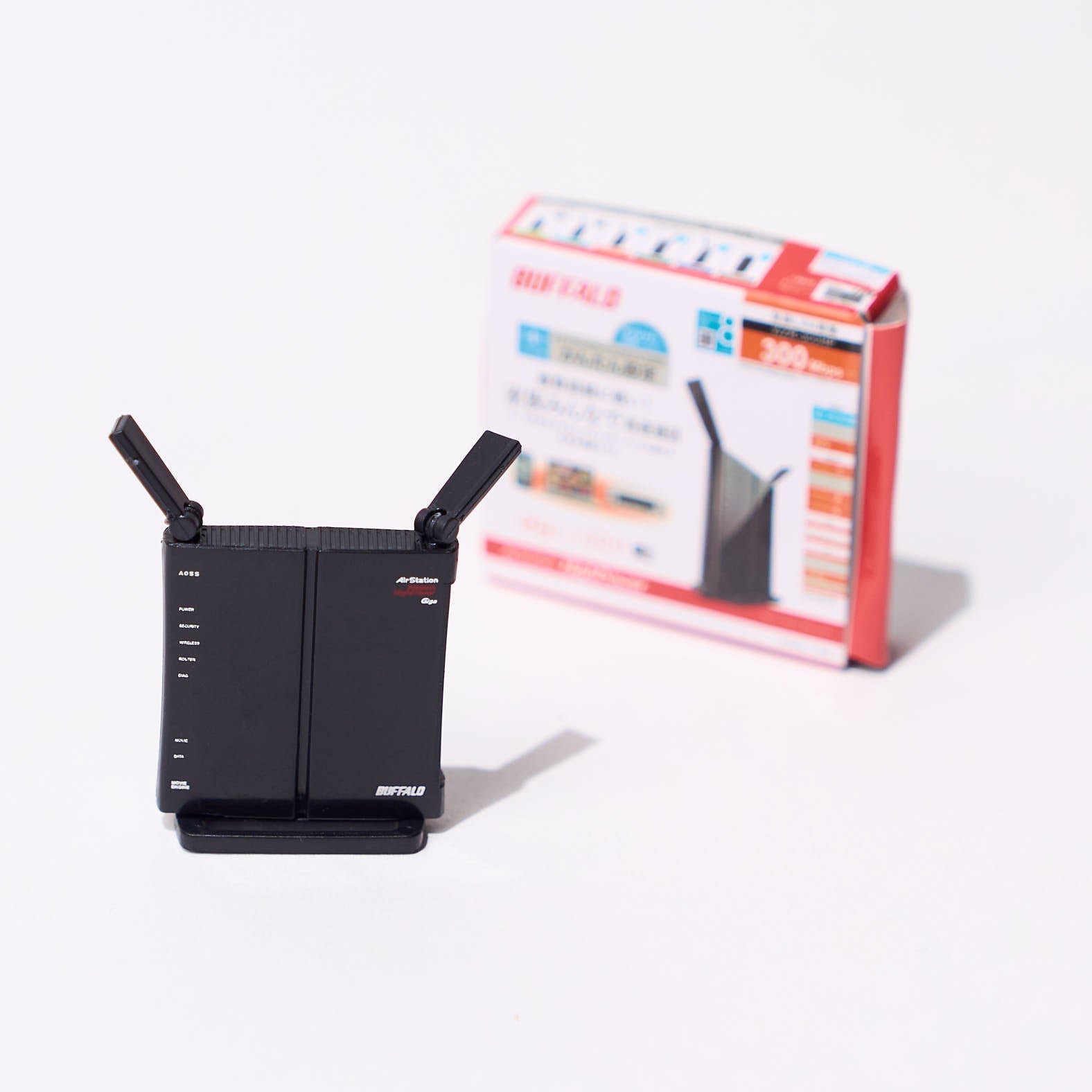 Buffalo Compact Palm-Sized Wi-Fi Router - Portable Wireless Internet Device for Travel, Home & Office Use | Fast & Reliable Connection