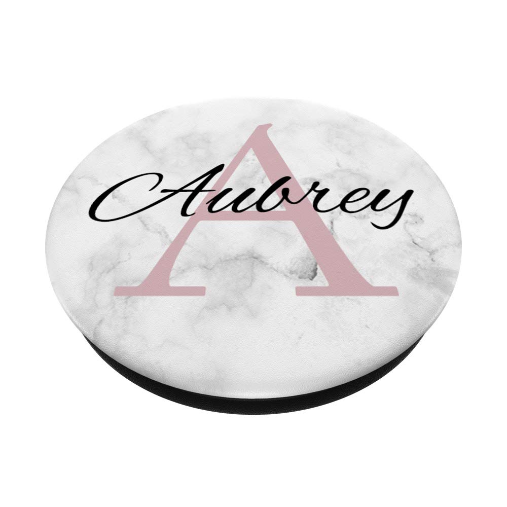 Aubrey Rose Pink Glamour Monogram Initial 