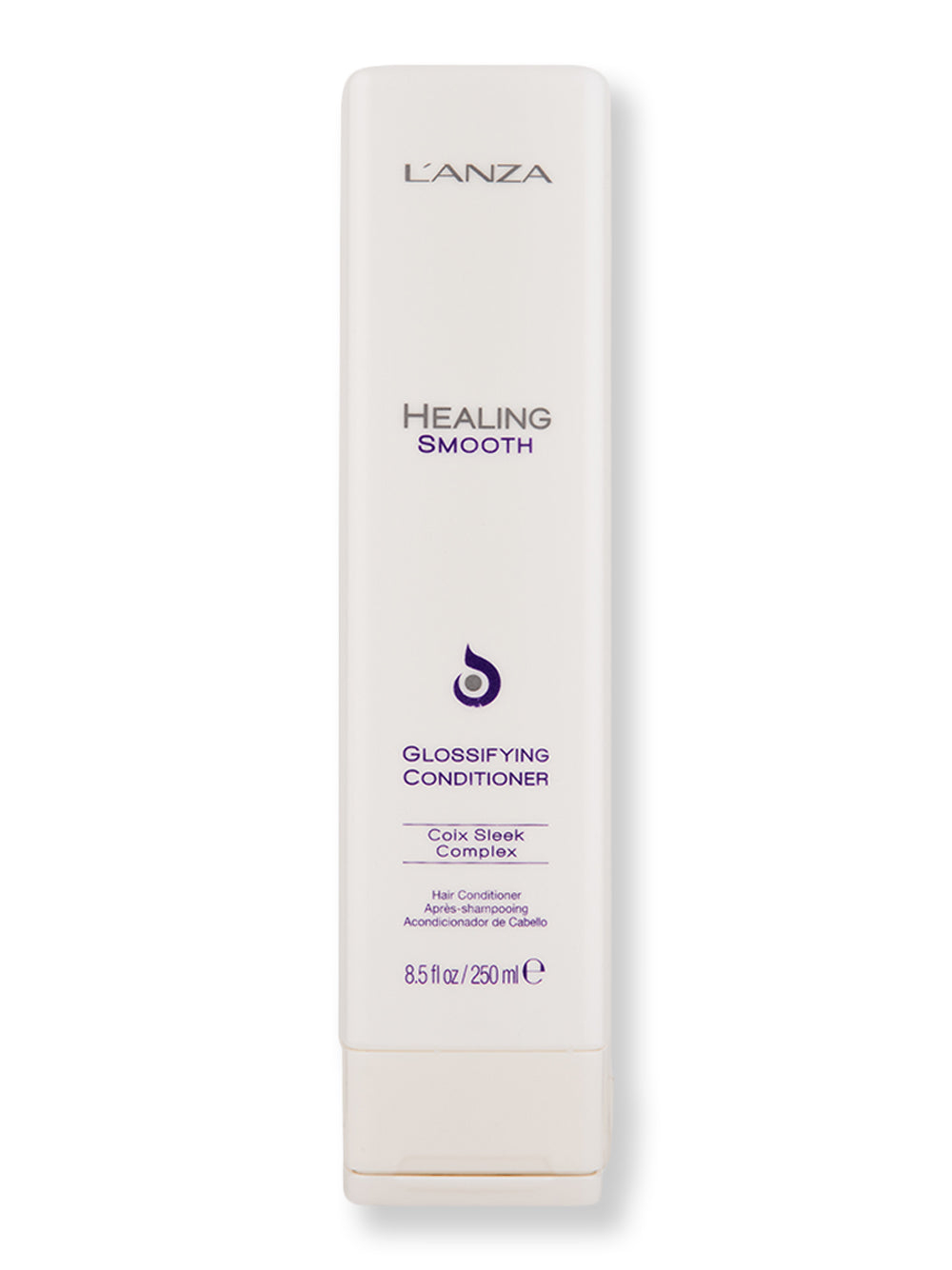 L'anza Healing Smooth Glossifying Conditioner for Dry, Damaged Hair - Professional Salon Quality Hair Treatment for Shine & Repair | Perfect for Daily Use & Post-Color Care