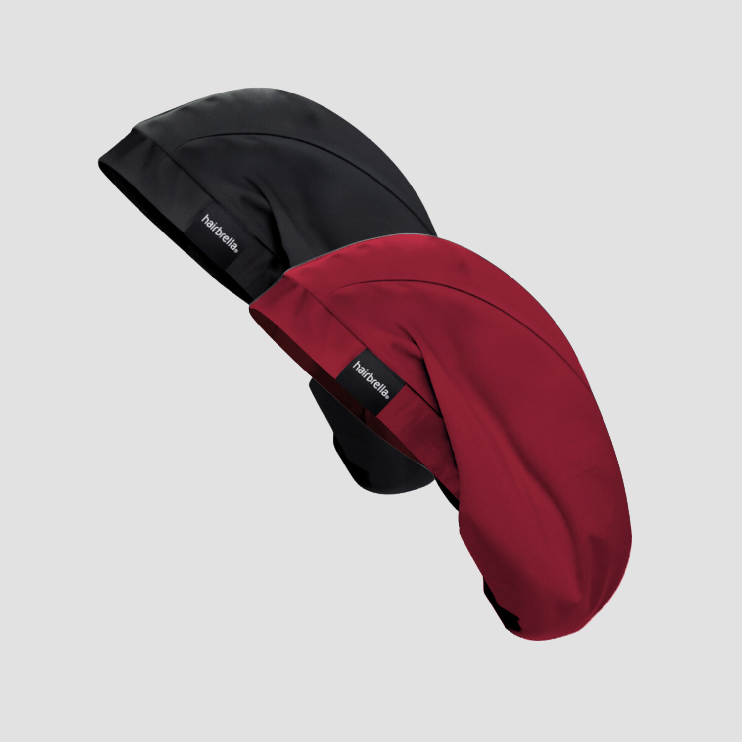 Hairbrella Satin Lined Sleep Cap for Men XL - 2 Pack Bundle | Soft & Breathable Hair Protection for Nighttime & Travel | Reduce Frizz & Breakage