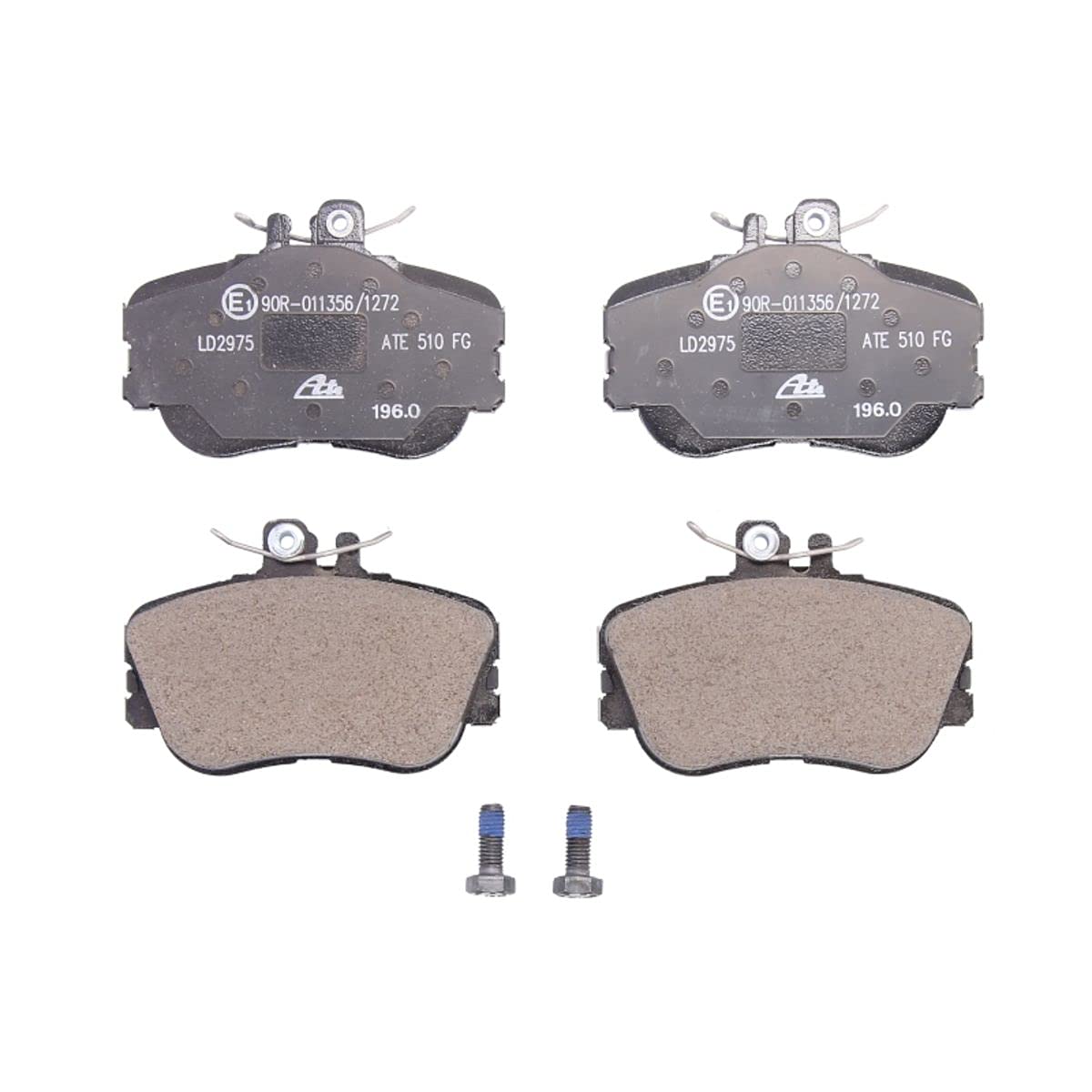 ATE 13047029752 Ceramic Disc Brake Pad Set - High Performance Brake Pads for Cars, Trucks & SUVs | Perfect for Daily Commuting, Off-Roading & Heavy-Duty Use