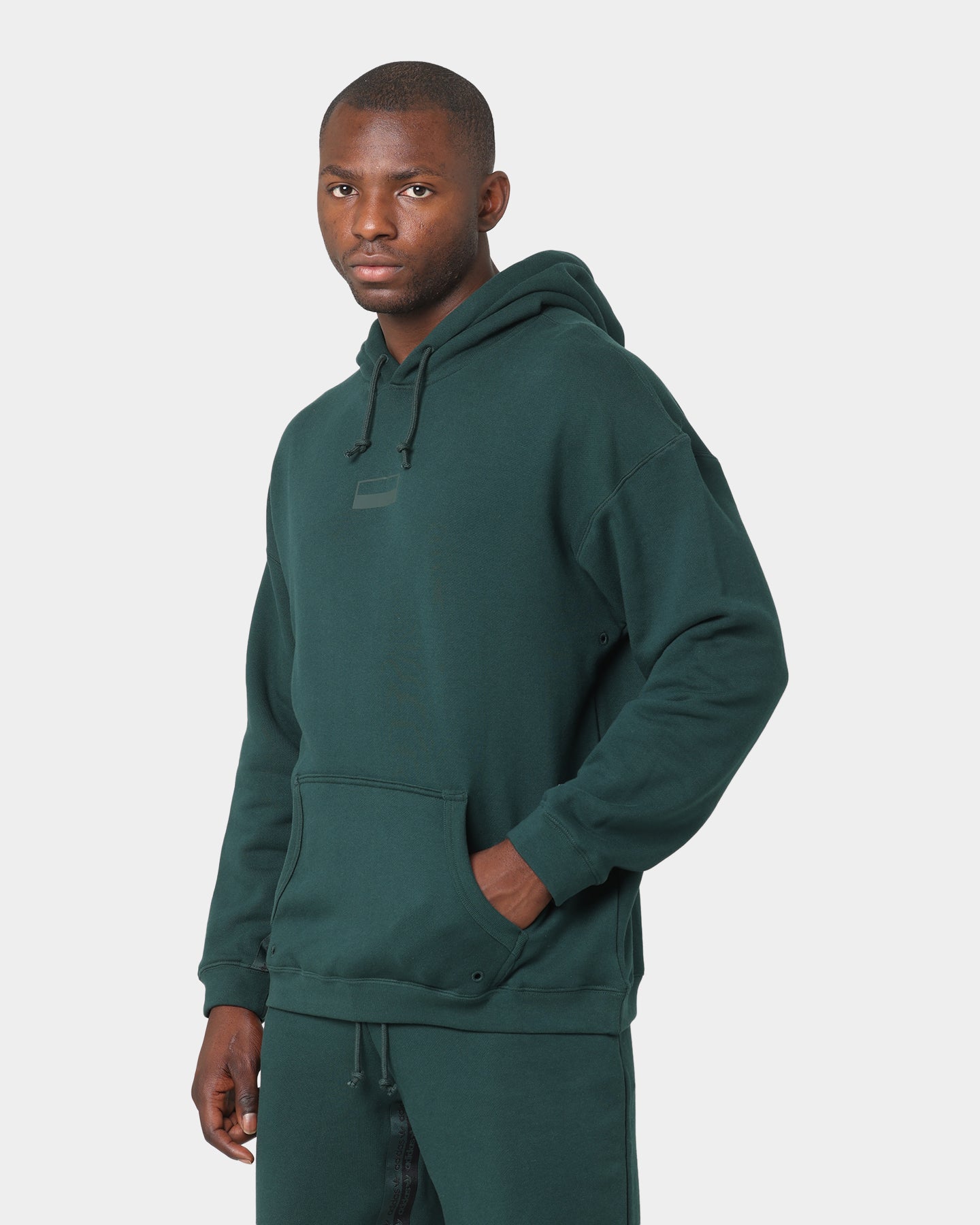 Adidas R.Y.V. Logo Hoodie for Men & Women - Green Night Color Pullover Sweatshirt - Casual Streetwear for Gym, Running & Everyday Wear