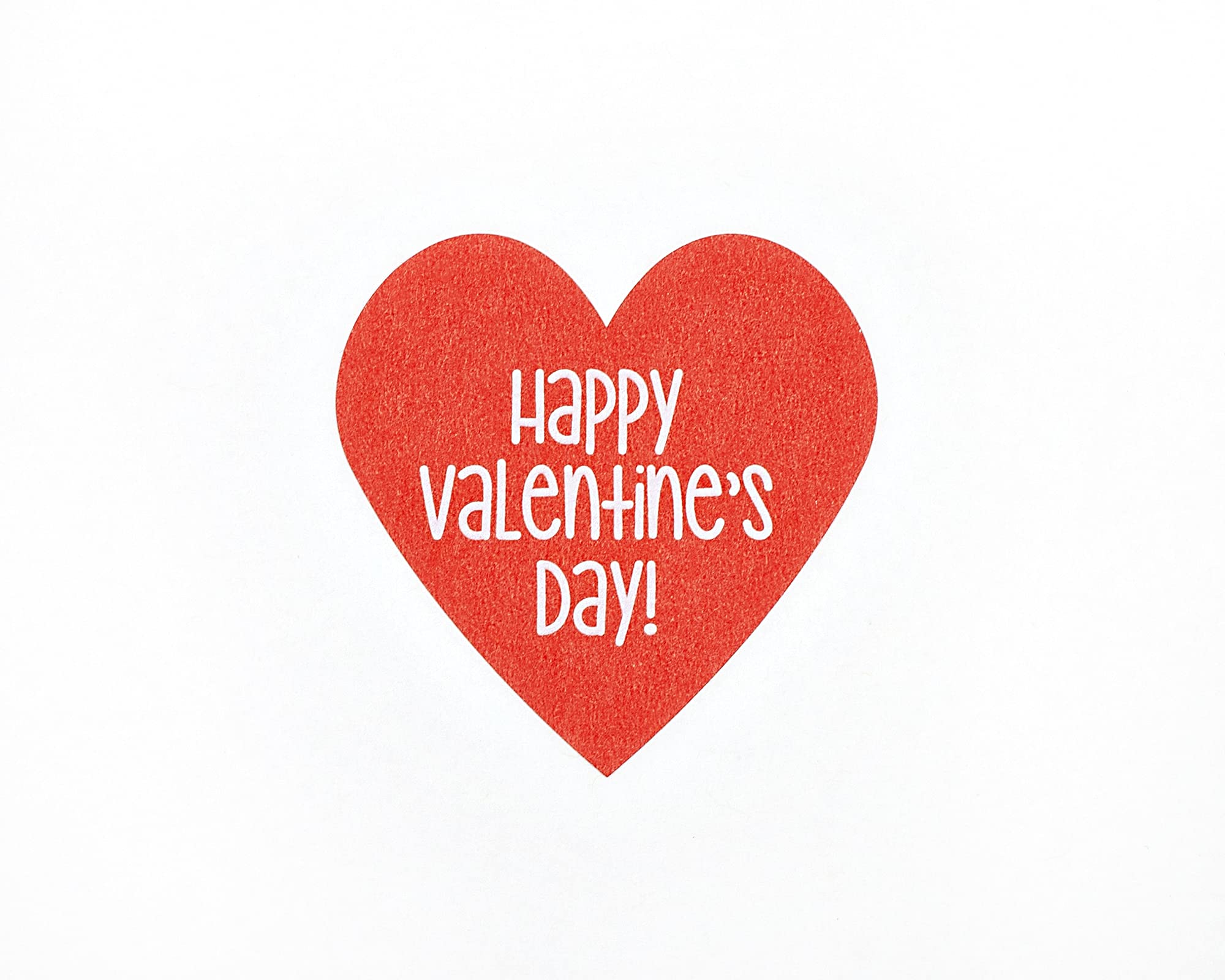 48 Heart Stickers for Valentine's Day - Red Love Stickers #703 - Perfect for Scrapbooking, DIY Cards, Gift Wrapping & Love Letters