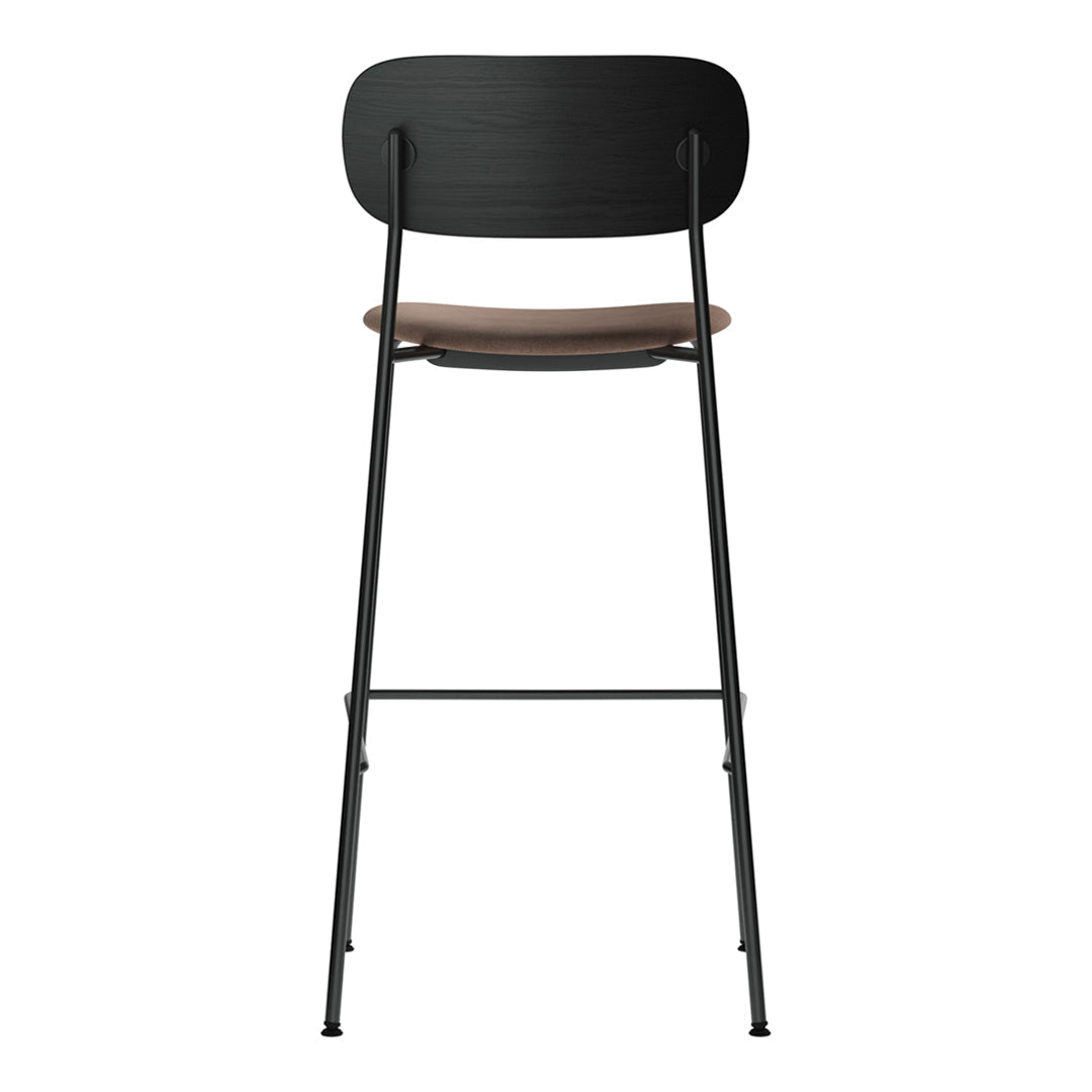 Premium Co Bar Chair with Upholstered Seat - Modern Counter Height Stool for Kitchen Island, Breakfast Bar & Home Pub Decor