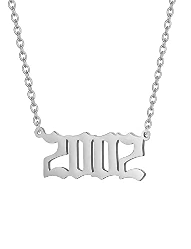 Silver 2002 Necklace