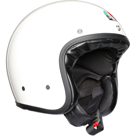 AGV X70 Mono White Motorcycle Helmet - Lightweight & Comfortable Full Face Helmet for Men & Women - DOT & ECE Certified - Perfect for Street Biking, Racing & Commuting