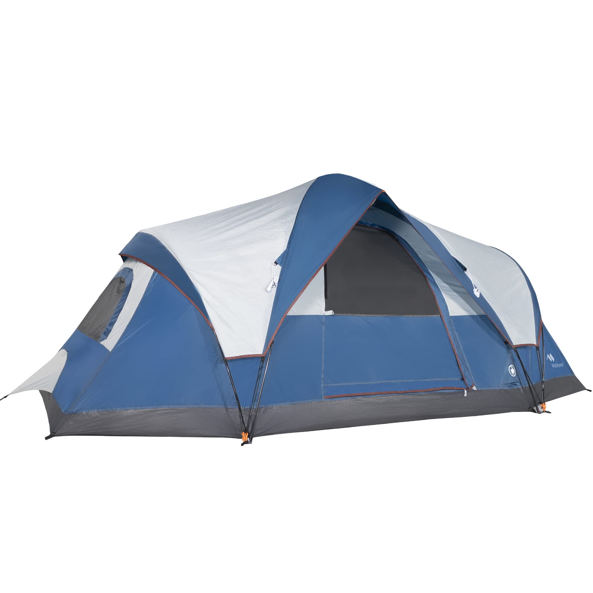 Quick Setup Family Camping Tent - Instant Pop Up Dome Tent for 2-3 or 6 Person Outdoor Use | Water-Resistant Rainfly with Mesh Roof, Door & Windows | Perfect for Backpacking, Beach Trips & Festival Camping