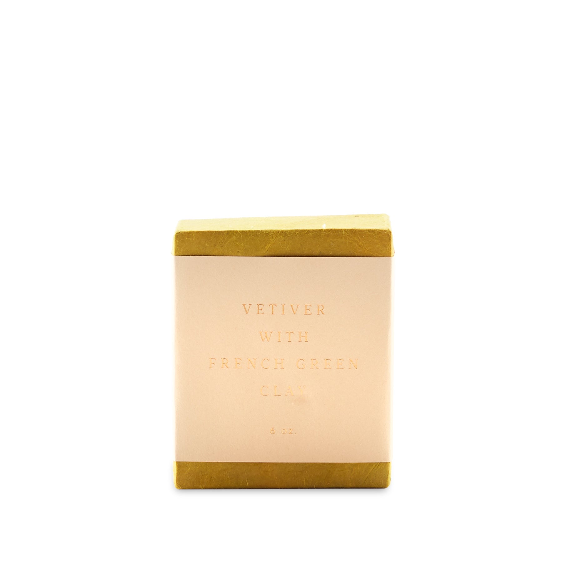 Organic Vetiver & French Green Clay Soap Bar - Natural Exfoliating & Detoxifying Facial & Body Cleanser for Acne-Prone & Oily Skin - Perfect for Daily Skincare Routine & Spa Relaxation