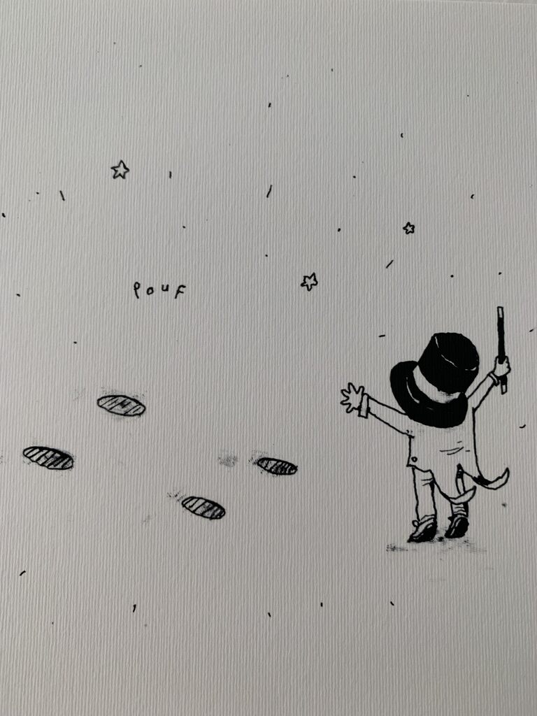 DRAN MAGIC Original Hand-Signed Artwork - Unique Daily Drawing Collection - Perfect for Art Collectors & Home Decor