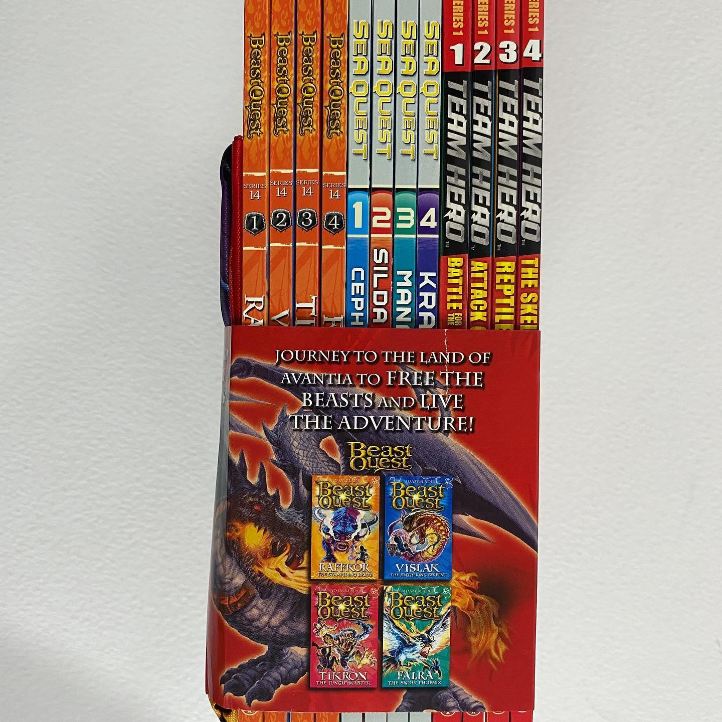 Beast Quest & Other Monsters KIT BAG Collection - 12 Adventure Chapter Books for Kids | Perfect for Young Readers, Birthday Gifts & Classroom Libraries