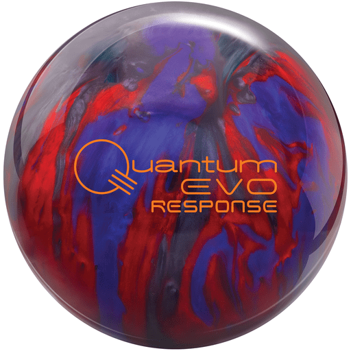 Brunswick Quantum EVO Response Bowling Ball - High Performance Reactive Coverstock for Hook & Strike Power | Perfect for League Play & Tournament Competition