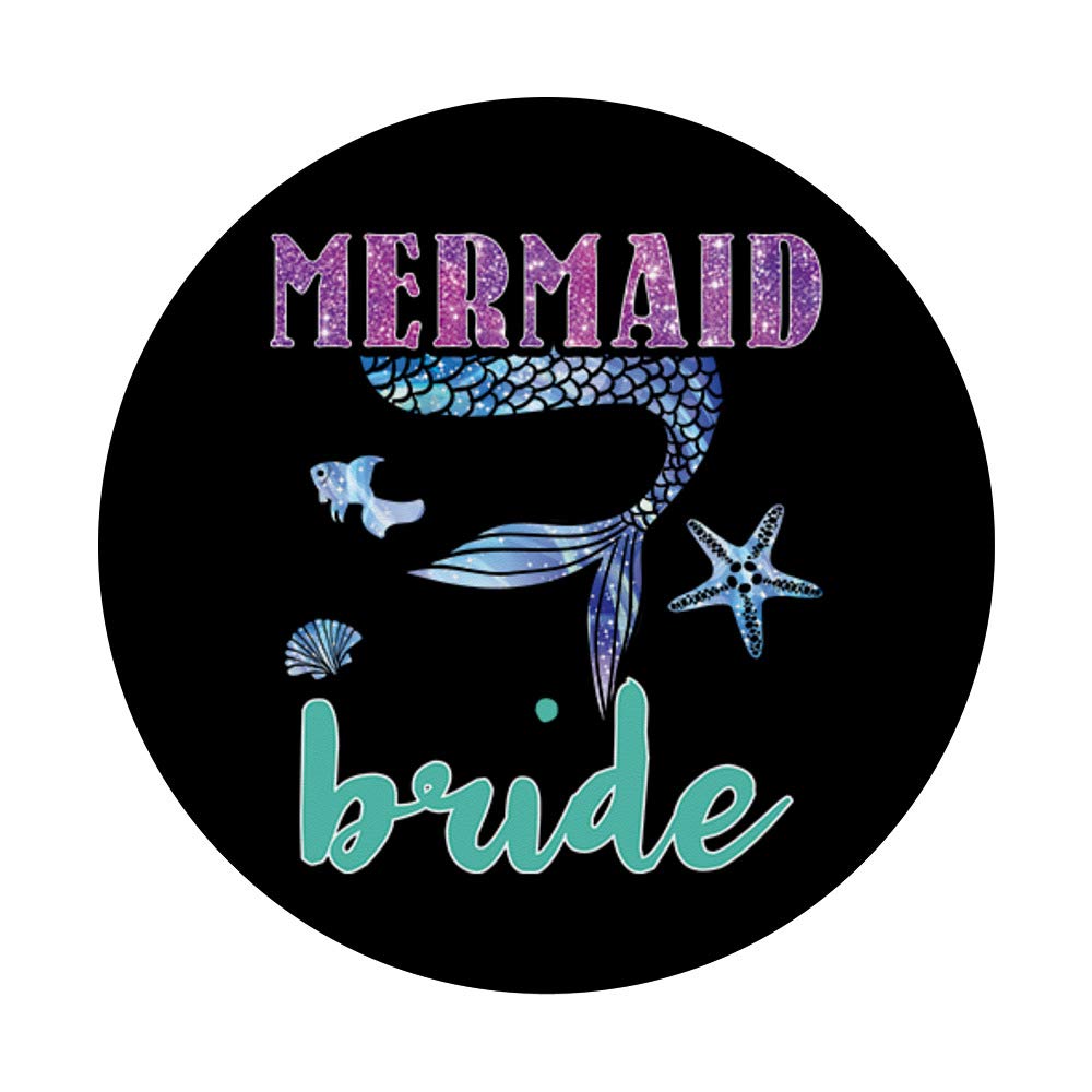 Mermaid Theme PopSockets Swappable PopGrip - Perfect for Bridal Showers, Bachelorette Parties & Birthday Celebrations | Cute Phone Accessory for Mermaid Lovers