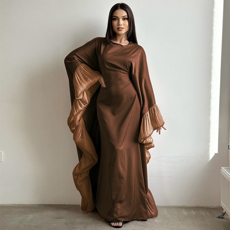 Elegant Glinda Butterfly Abaya for Women - Modest Islamic Prayer Dress - Perfect for Eid, Ramadan & Special Occasions