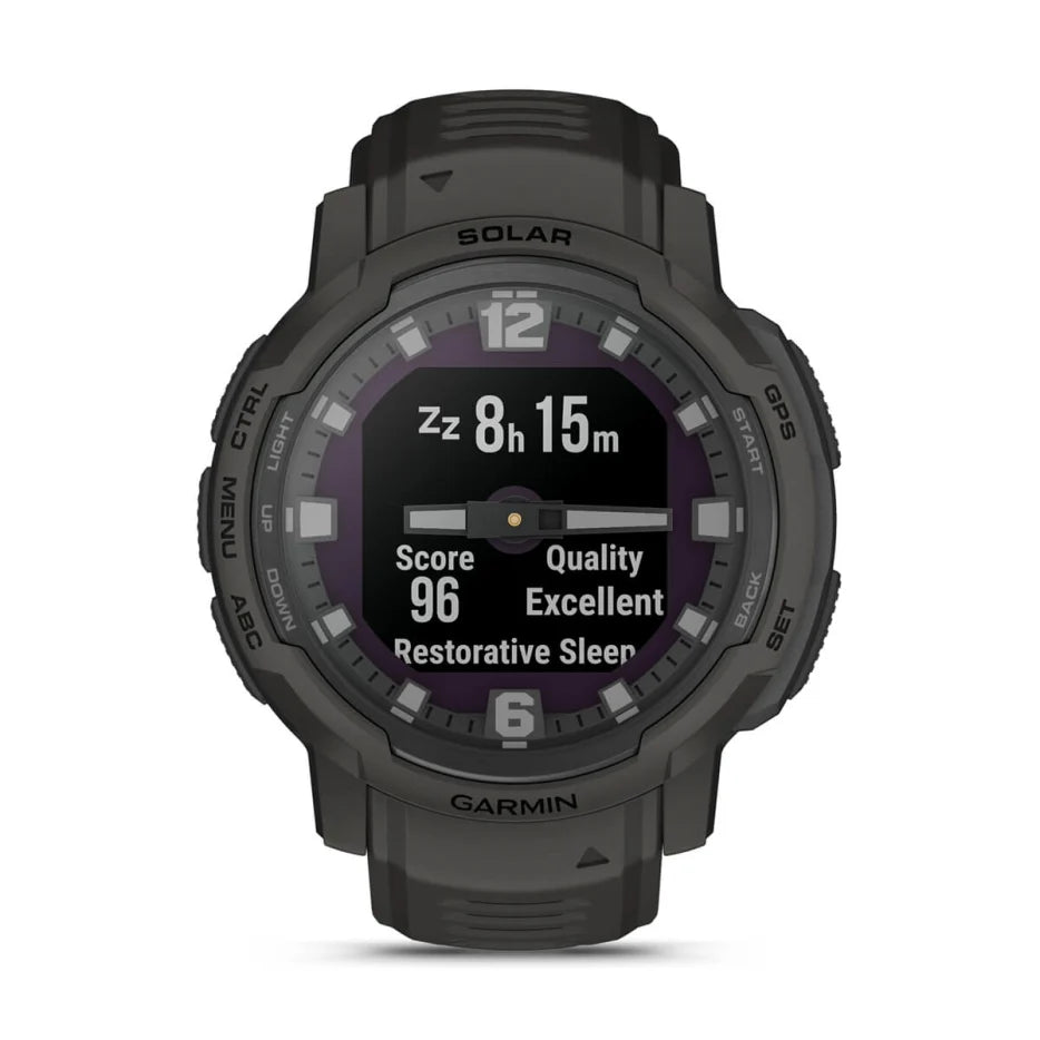Instinct Crossover Smartwatch - Premium Fitness Tracker with GPS, Heart Rate Monitor & Long Battery Life | Perfect for Running, Hiking & Outdoor Adventures
