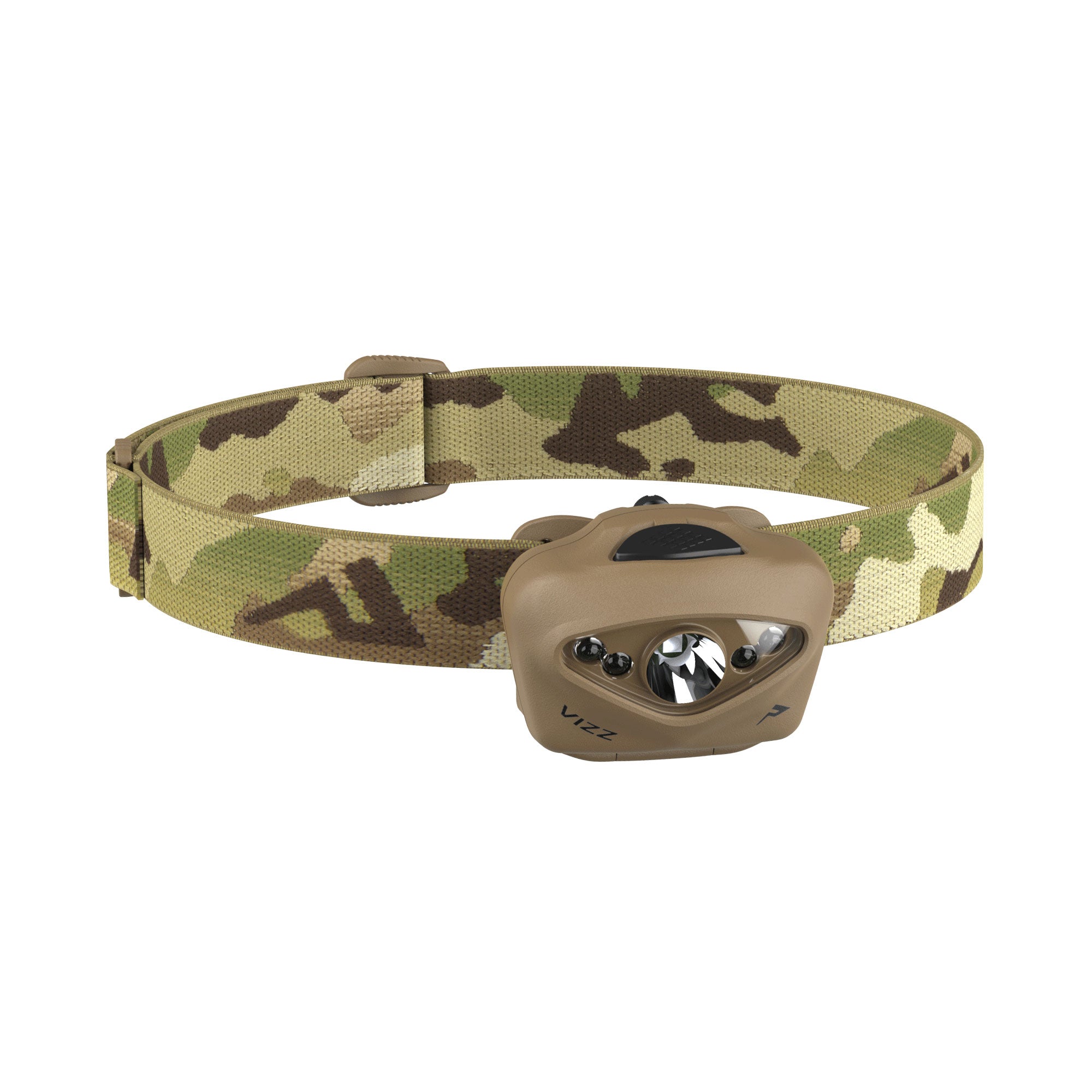 Princeton Tec Vizz Tactical Headlamp - 550 Lumens Bright LED Light, 66 Hours Runtime - Perfect for Camping, Hiking, Emergency & Outdoor Adventures