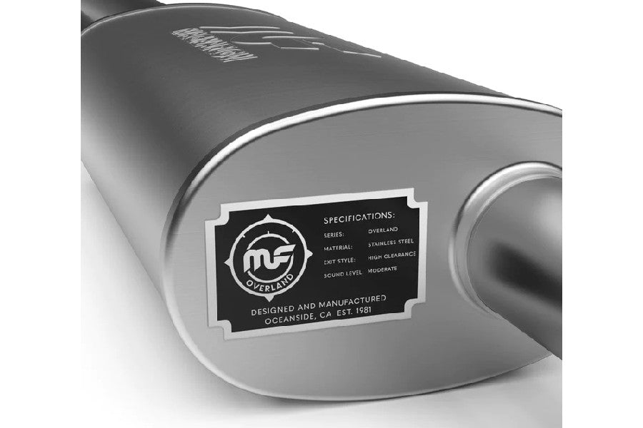 MagnaFlow Overland Series Cat-Back Performance Exhaust System for 2015-2022 Chevrolet Colorado & GMC Canyon - Off-Road Adventure & Towing Upgrade
