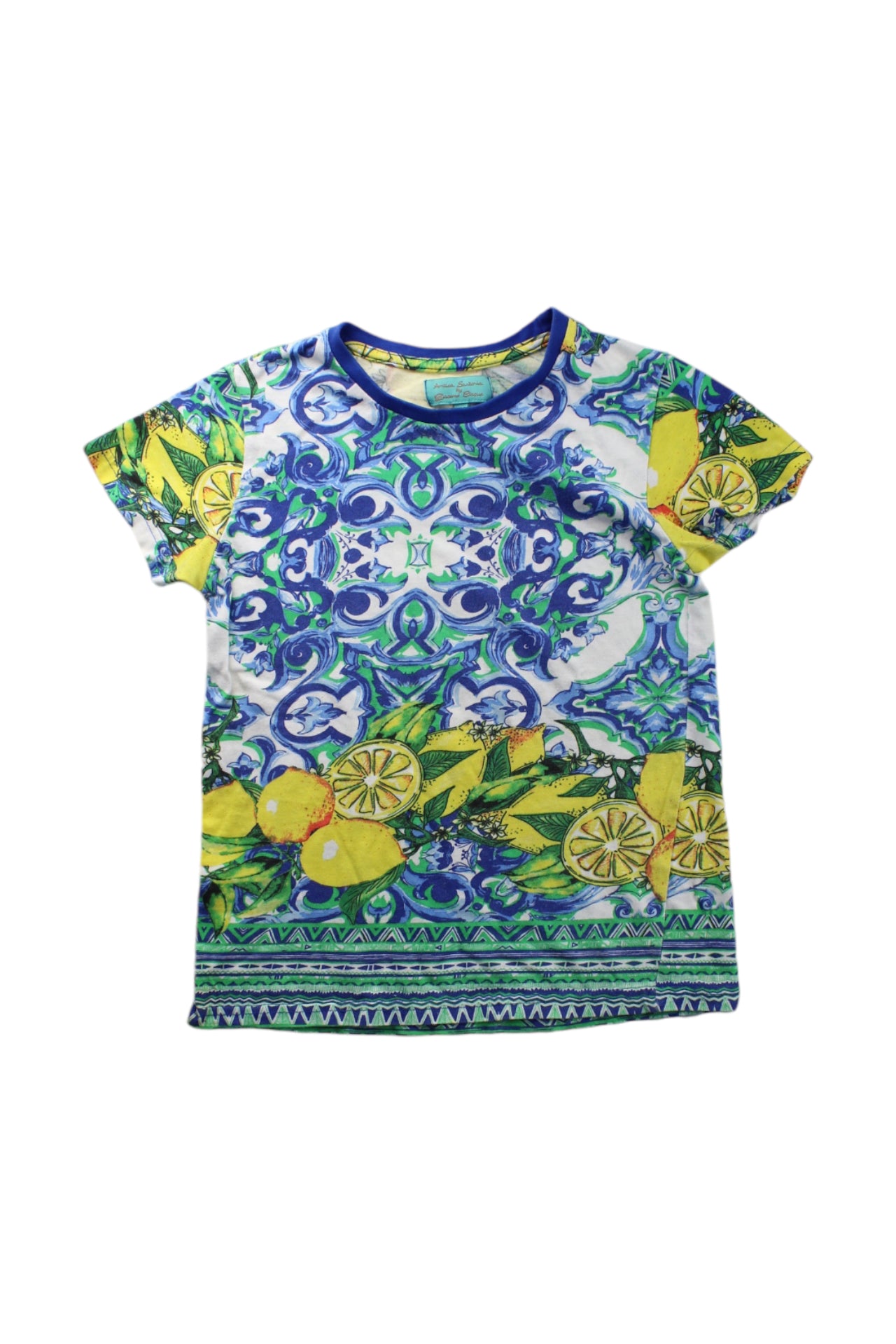 Antica Sartoria Graphic T-Shirt for Boys & Girls - 4T Size | Stylish & Comfortable Cotton Tee for Toddlers - Perfect for Playdates, Daycare & Casual Outings