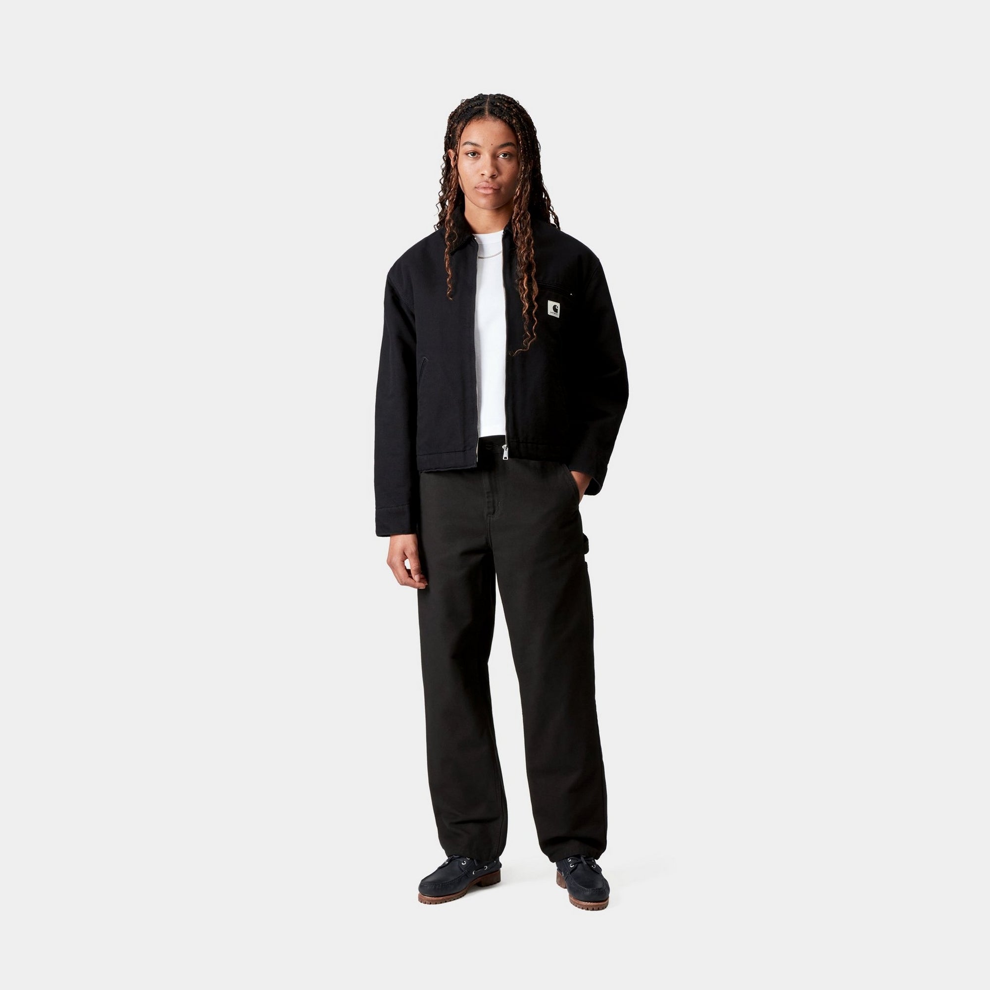Pierce Pant Straight Canvas Pants for Men | Black Casual Trousers | Durable & Comfortable for Work, Travel & Everyday Wear