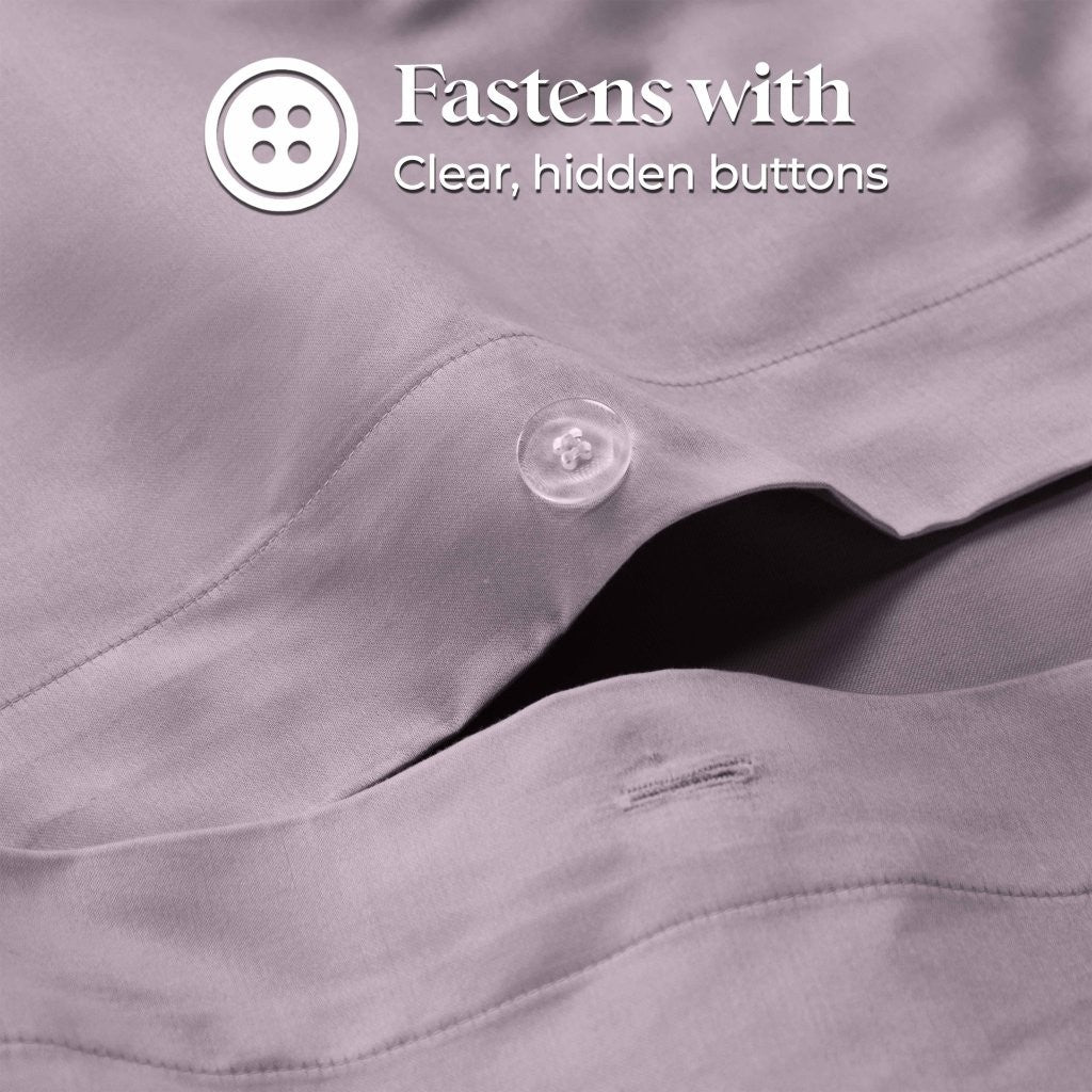 Luxury 1200 Thread Count Egyptian Cotton Duvet Cover Set - King Size, Soft Breathable Bedding for Hotel & Home Use