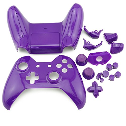 Xbox One Controller Case - Purple Glossy Cover for Enhanced Grip & Protection | Perfect for Gaming, Travel & Storage