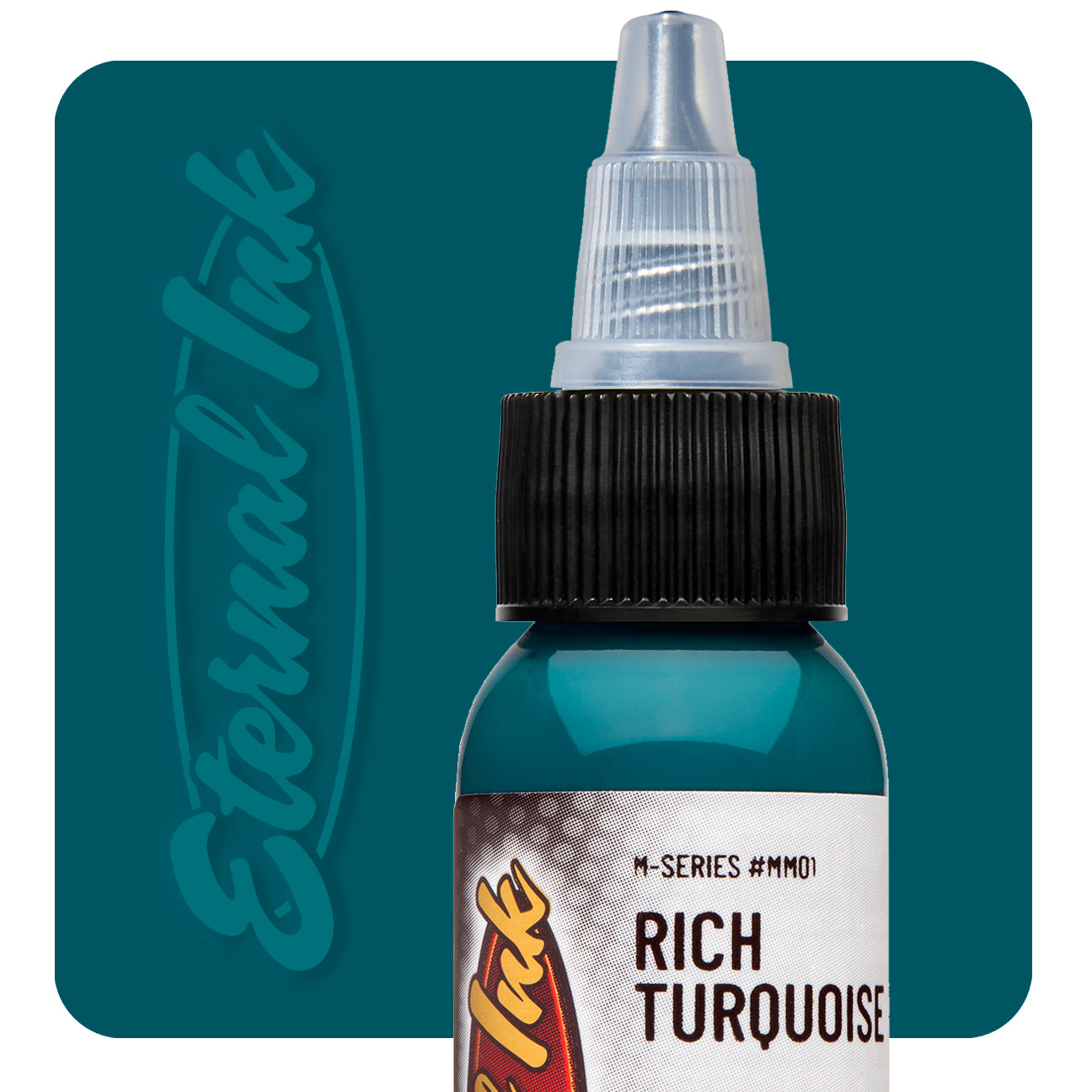 Eternal M Series Rich Turquoise Fountain Pen Ink - Premium Vibrant Blue-Green Ink for Calligraphy, Journaling & Artistic Writing
