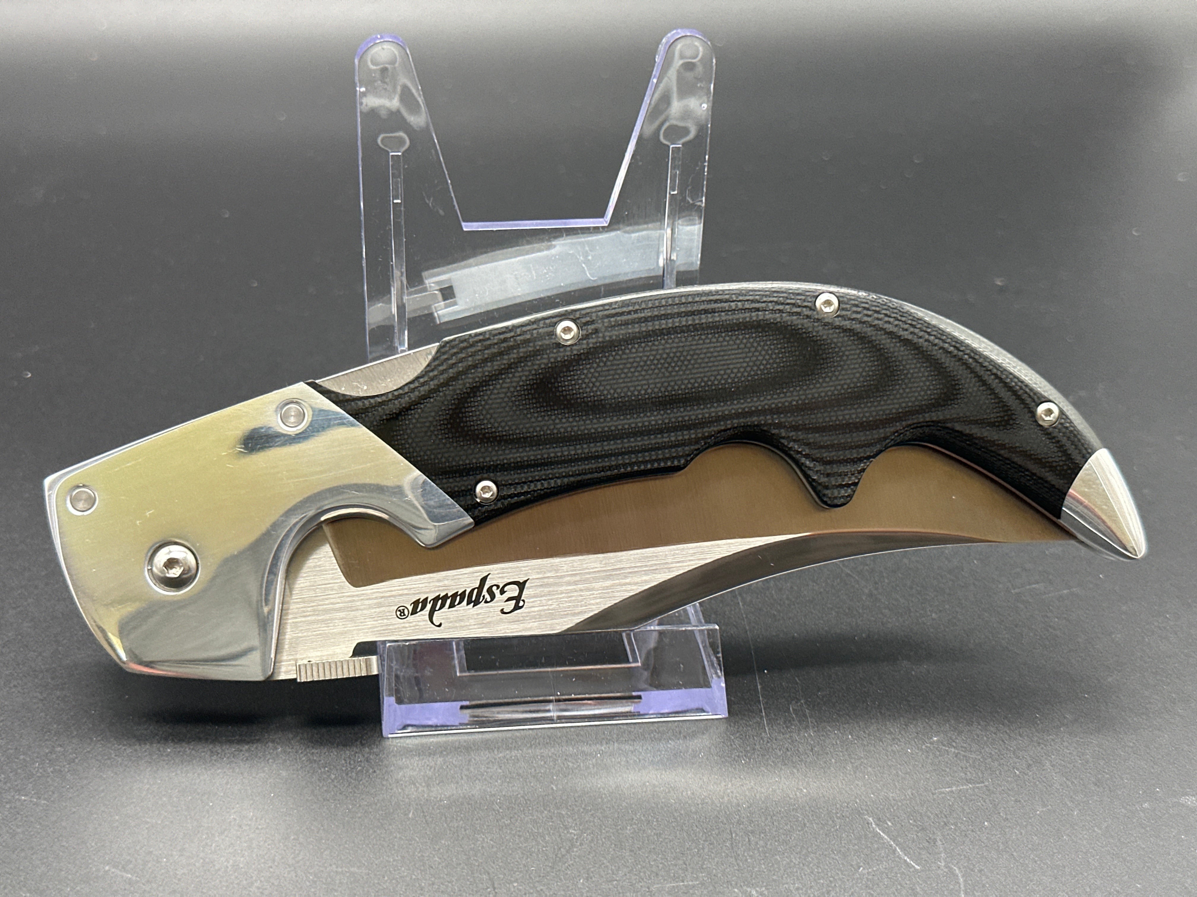 Cold Steel Espada Large Folding Knife - Premium Tactical Pocket Knife for Outdoor, Camping, Hunting & Survival Gear