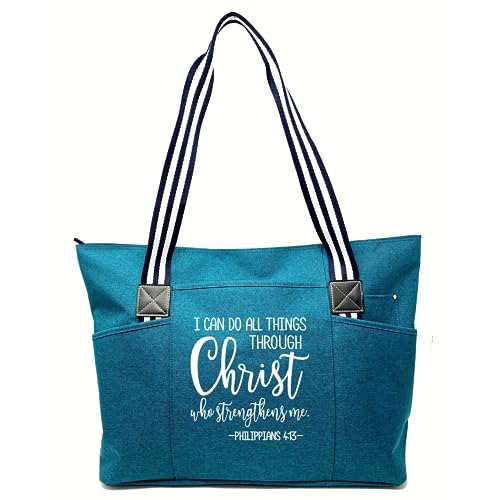 Through Christ Teal Tessa