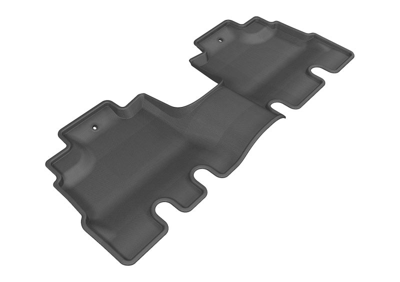 3D MAXpider Custom Fit Floor Mats for 2014-2018 Jeep Wrangler JK Unlimited - Kagu 2nd Row All-Weather Protection (Black) | Durable & Easy to Clean Car Accessories for Off-Road Adventures & Daily Commutes