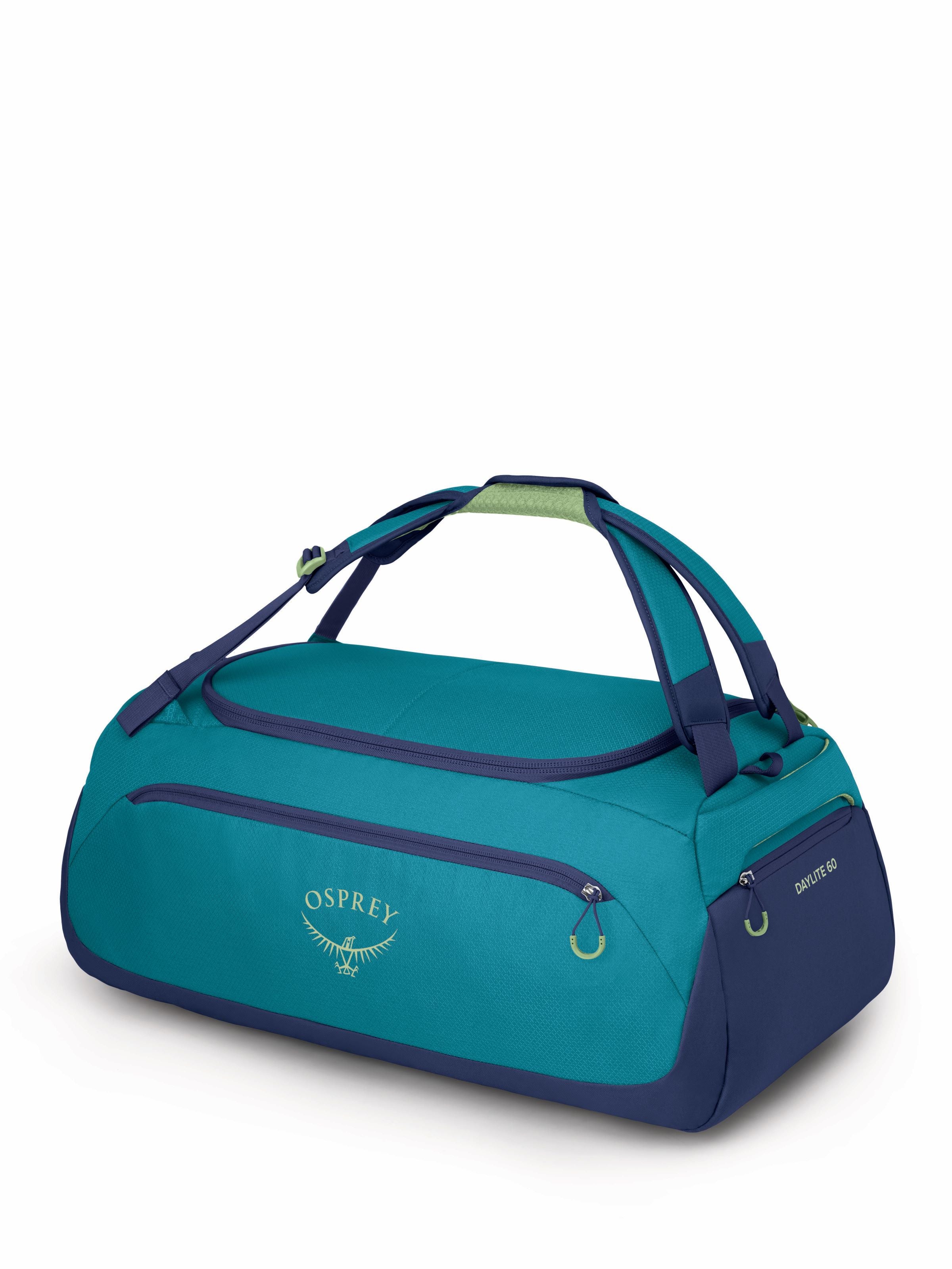 Osprey Daylite Duffel 60 - Lightweight Travel Duffel Bag for Hiking, Gym & Weekend Trips - Water-Resistant Carry-On Luggage with Shoulder Strap