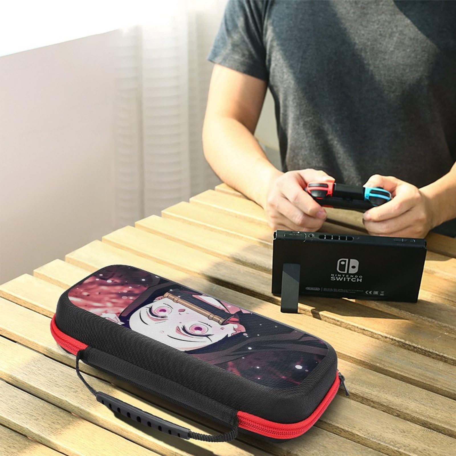 Cute Anime Nintendo Switch Case for Travel & Storage - Style10