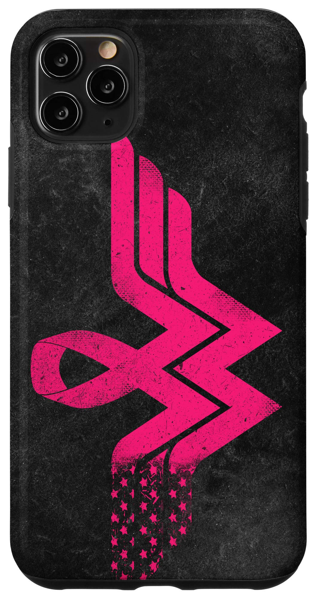 iPhone 11 Pro Max Breast Cancer Awareness Phone Case - Pink Ribbon Warrior Support Case - Durable Protective Cover for Daily Use & Charity Events