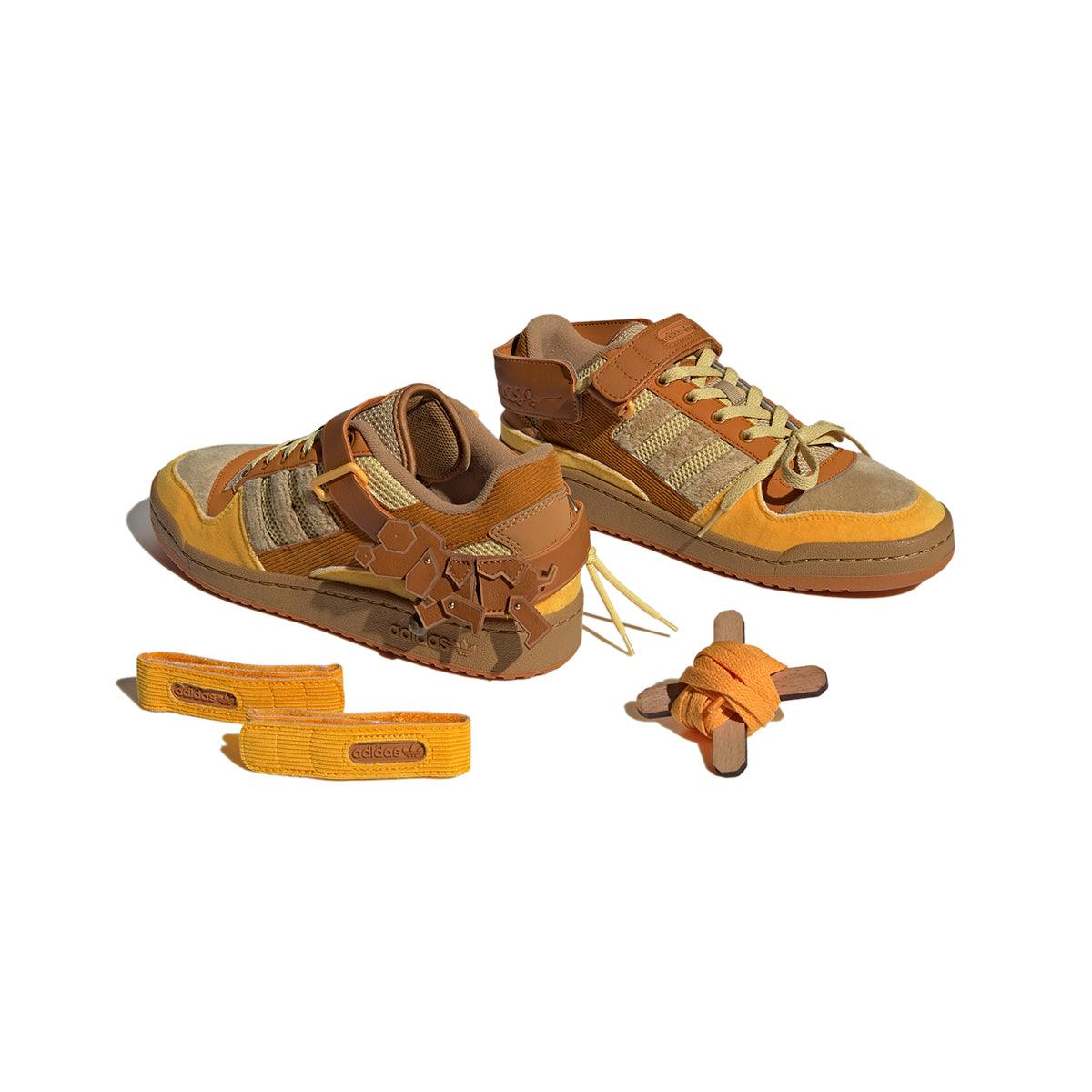 Melting Sadness Forum Exhibit Low Sneakers - 'Melting Theatre Messy' Style for Streetwear & Urban Fashion | Perfect for Casual Wear, Skateboarding & Artistic Events