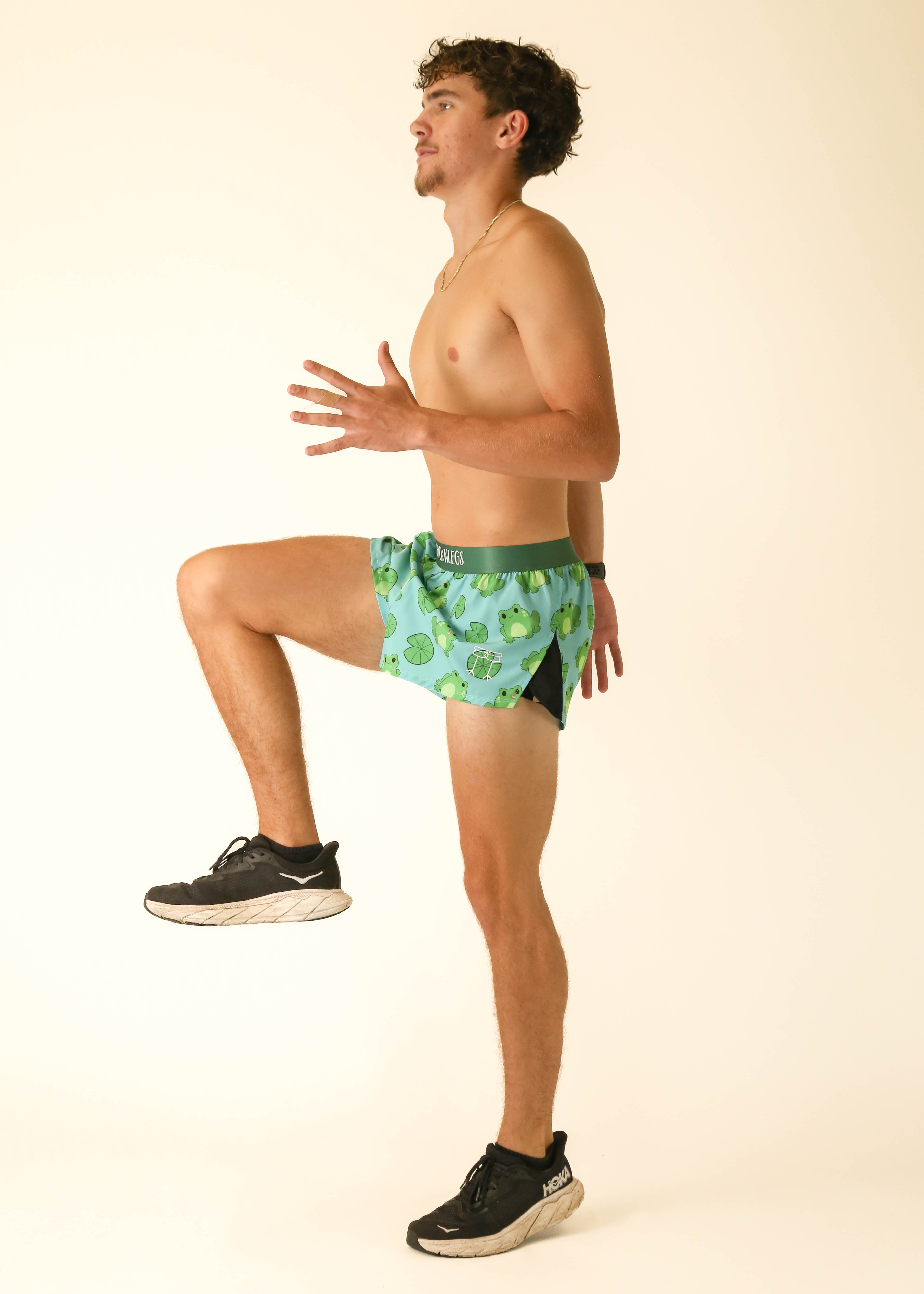 Men's Fartlek Froggies 2 Split Running Shorts - Lightweight & Breathable for Training, Racing & Workouts - Perfect for Track, Gym & Outdoor Activities