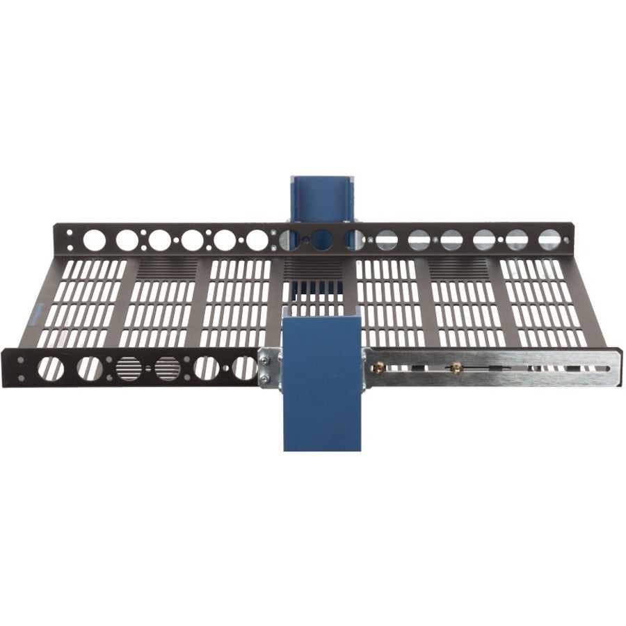 1U 28-Inch Universal Fixed Shelf - 150 lb Capacity for 4-Post & 2-Post Server Racks - Ideal for Data Center, Network Cabinet, and IT Equipment Organization